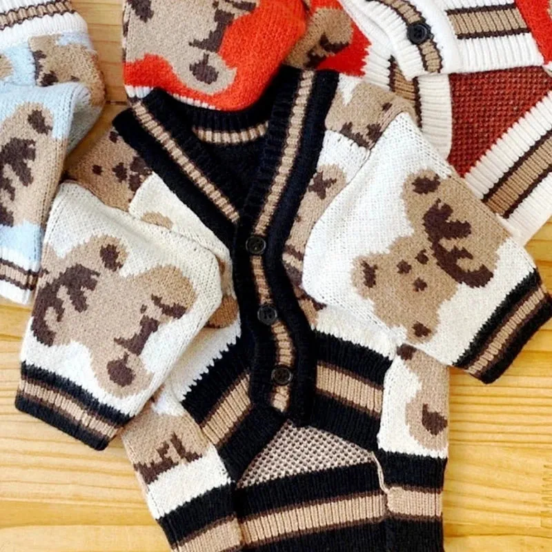 Luxury Striped Sweater for Small Pets - Chihuahua, Bichon Frise, and Cats