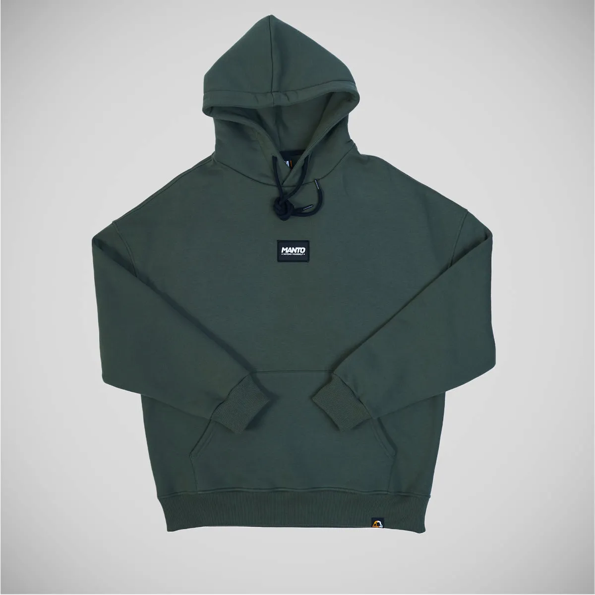 Manto Label Oversize Hoodie Khaki