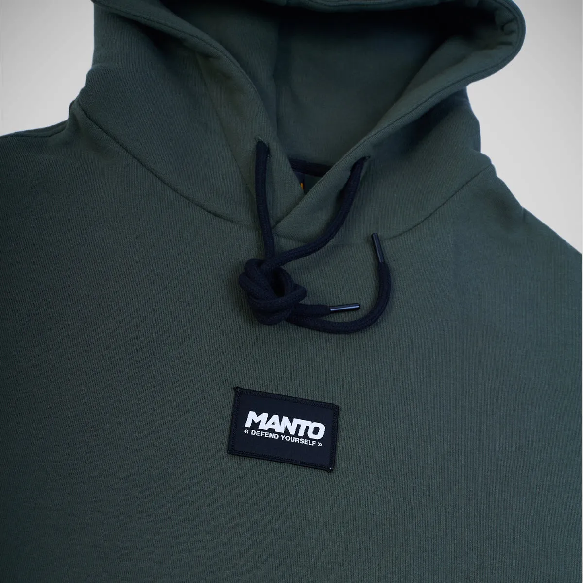 Manto Label Oversize Hoodie Khaki