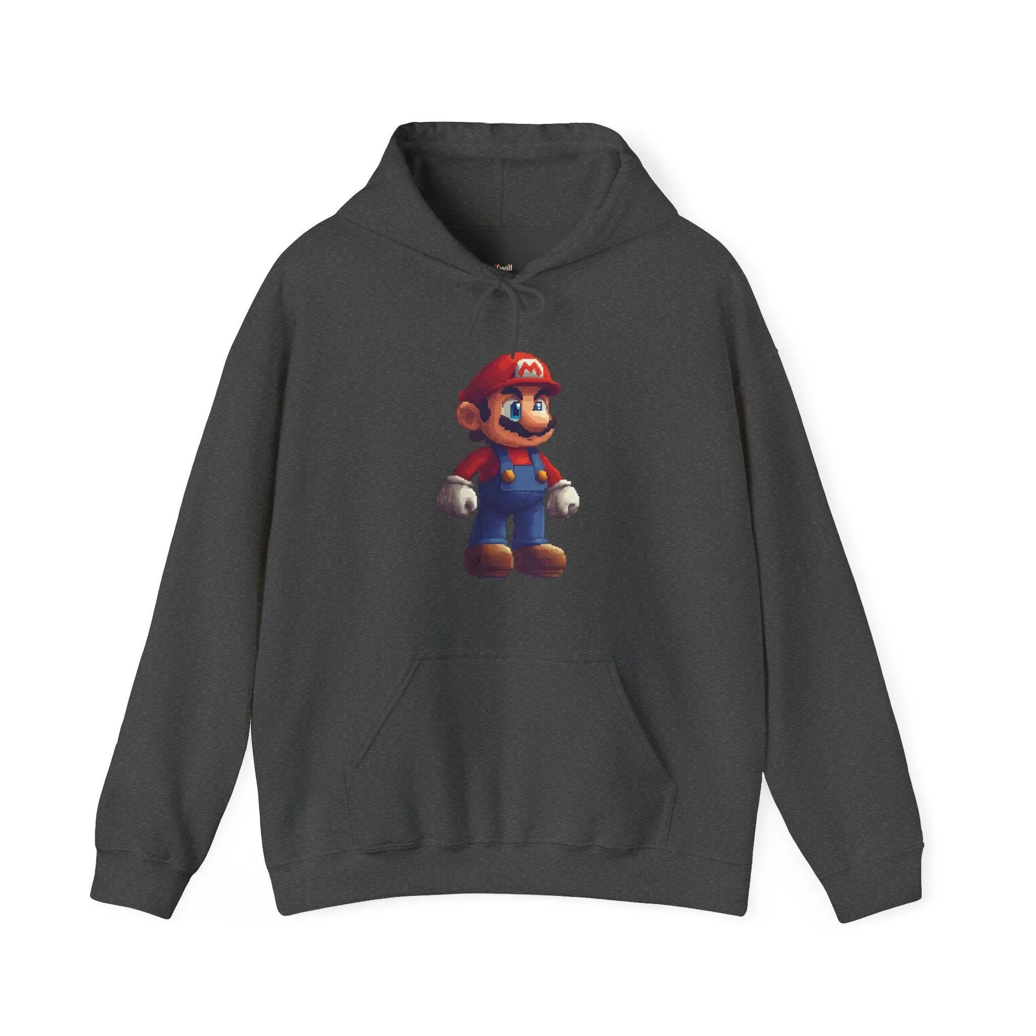 Mario Pixel Plumber Hero Hoodies