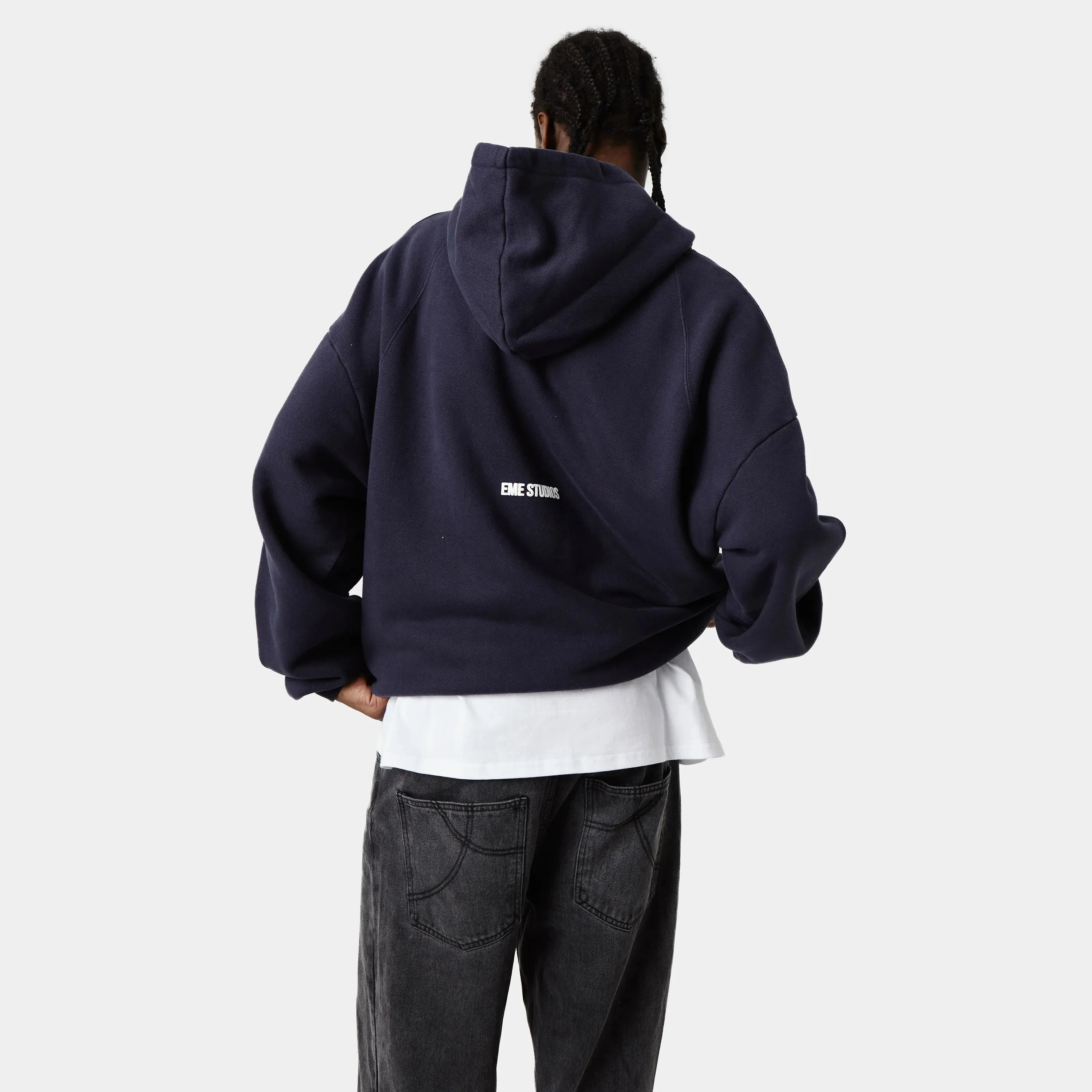 Master Flag Navy Heavyweight Hoodie