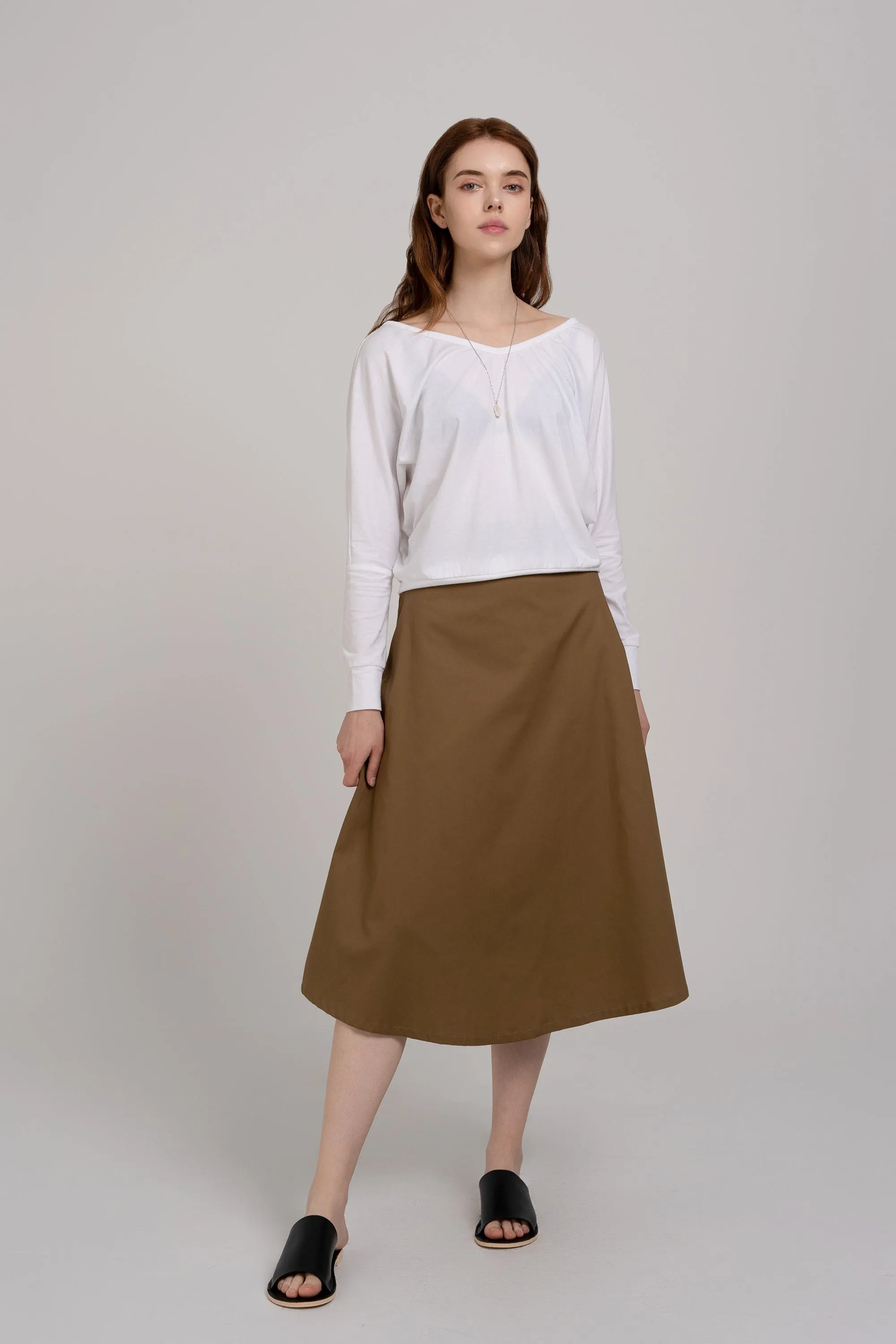 Maxi A-Line Skirt