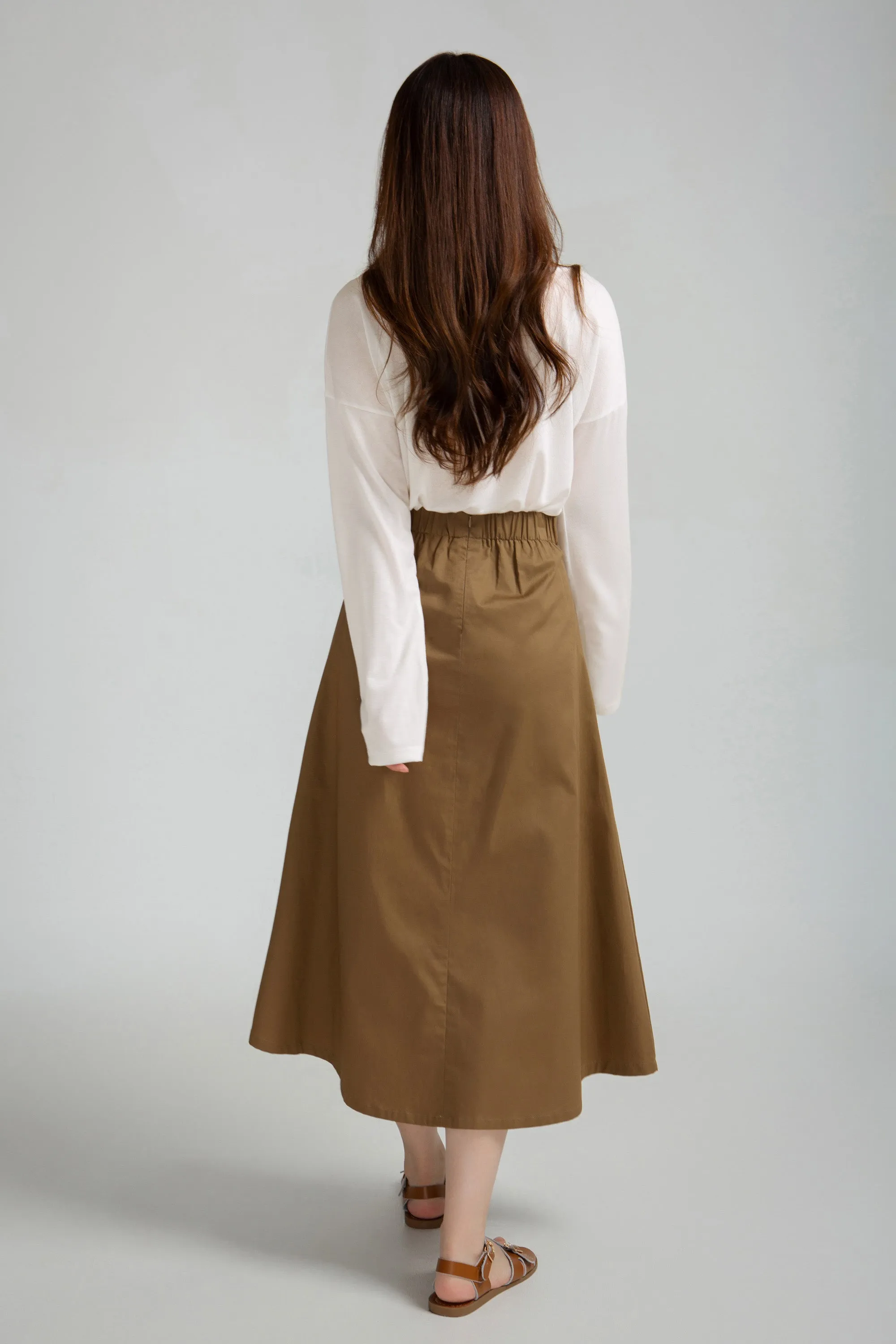 Maxi A-Line Skirt