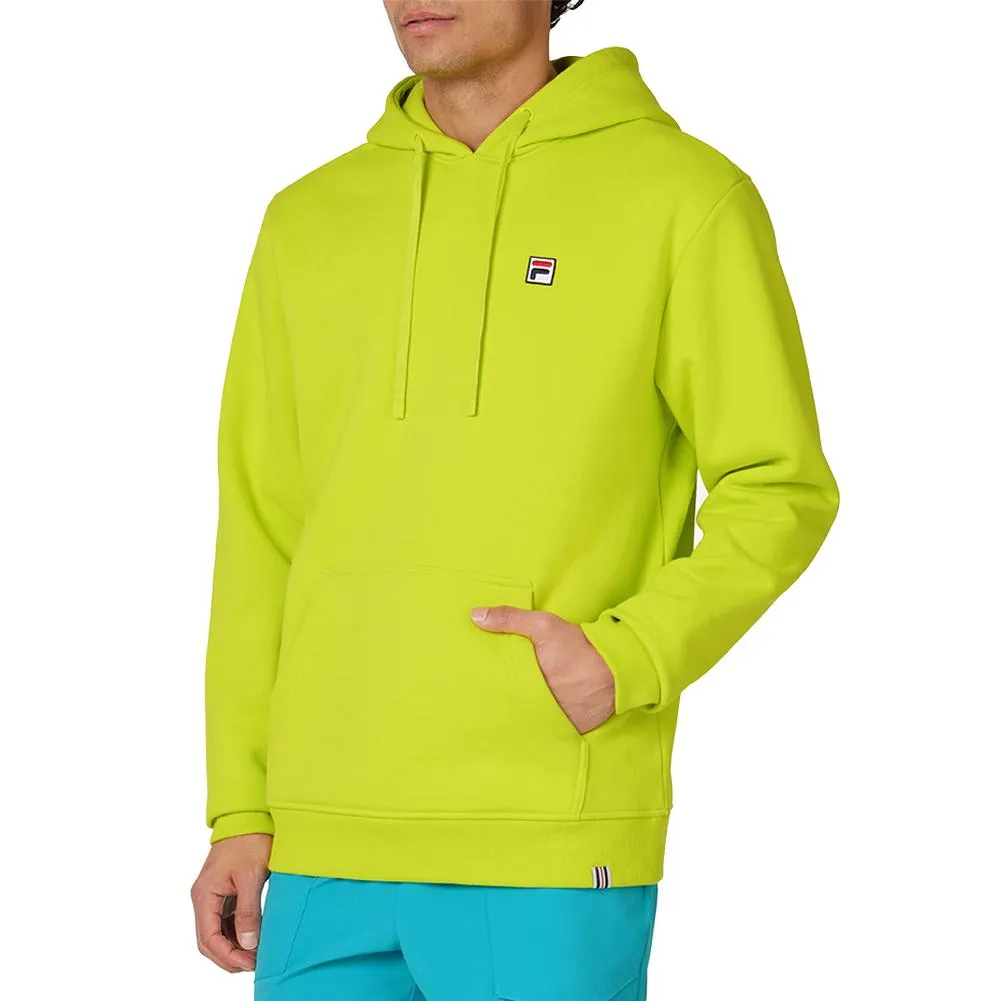 Men's Electric Drizzle Tennis Hoodie Cyber Lime