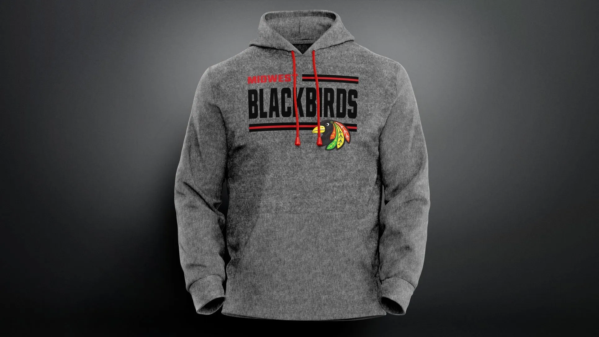 Midwest Blackbirds Team Game Day Hoodie