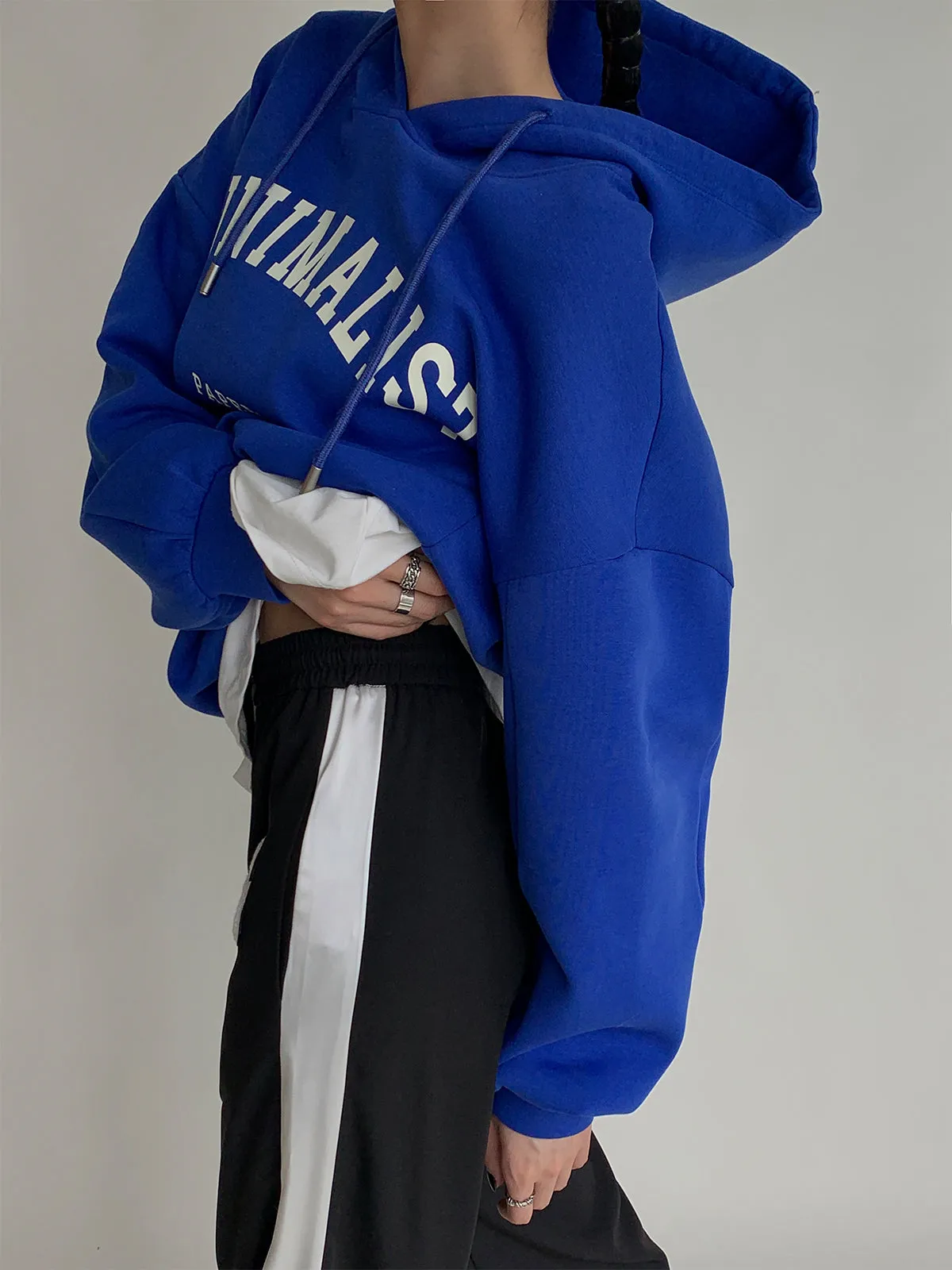 Minimalist Hoodie - Blue