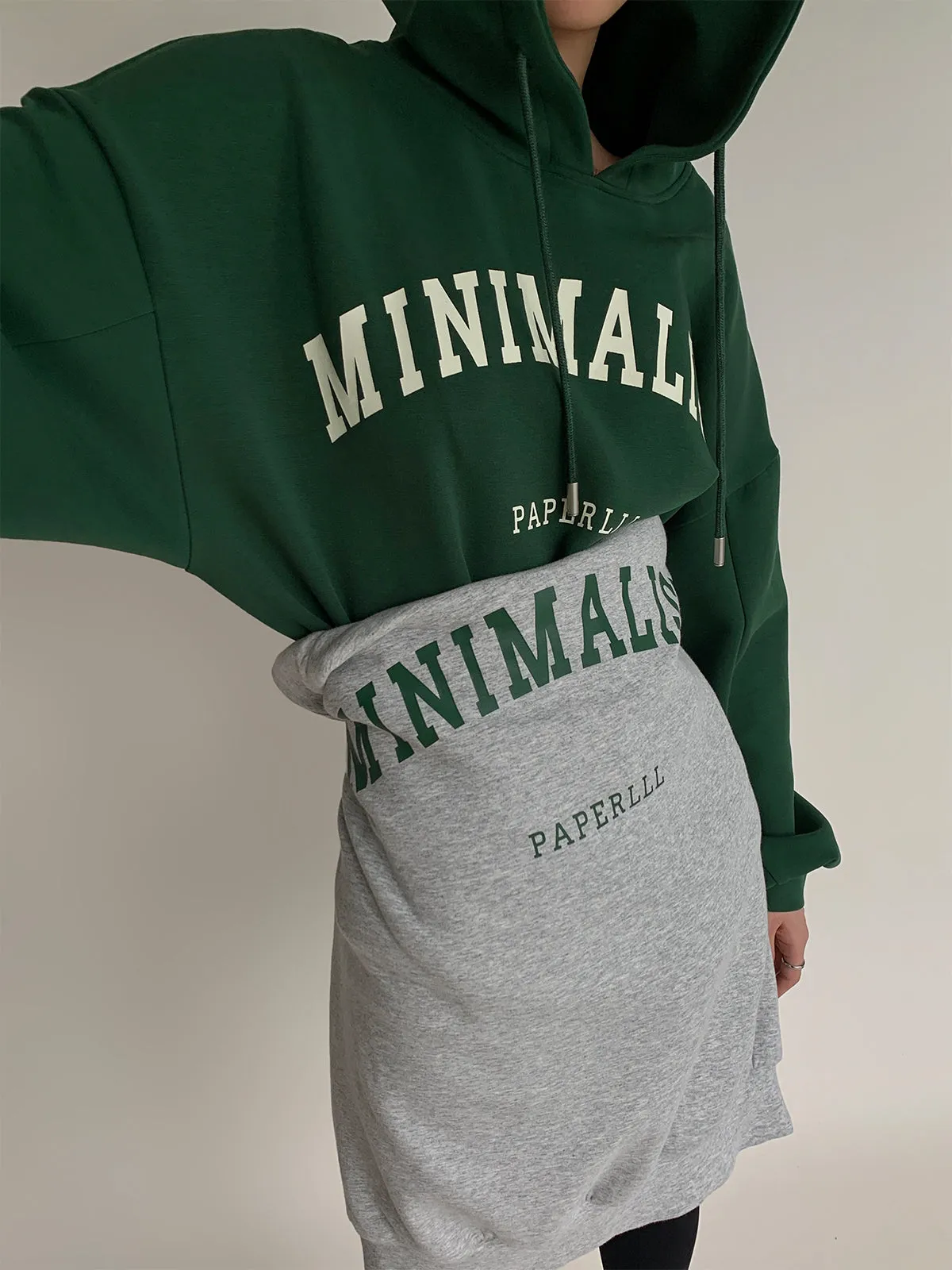 Minimalist Hoodie - Green