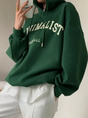 Minimalist Hoodie - Green