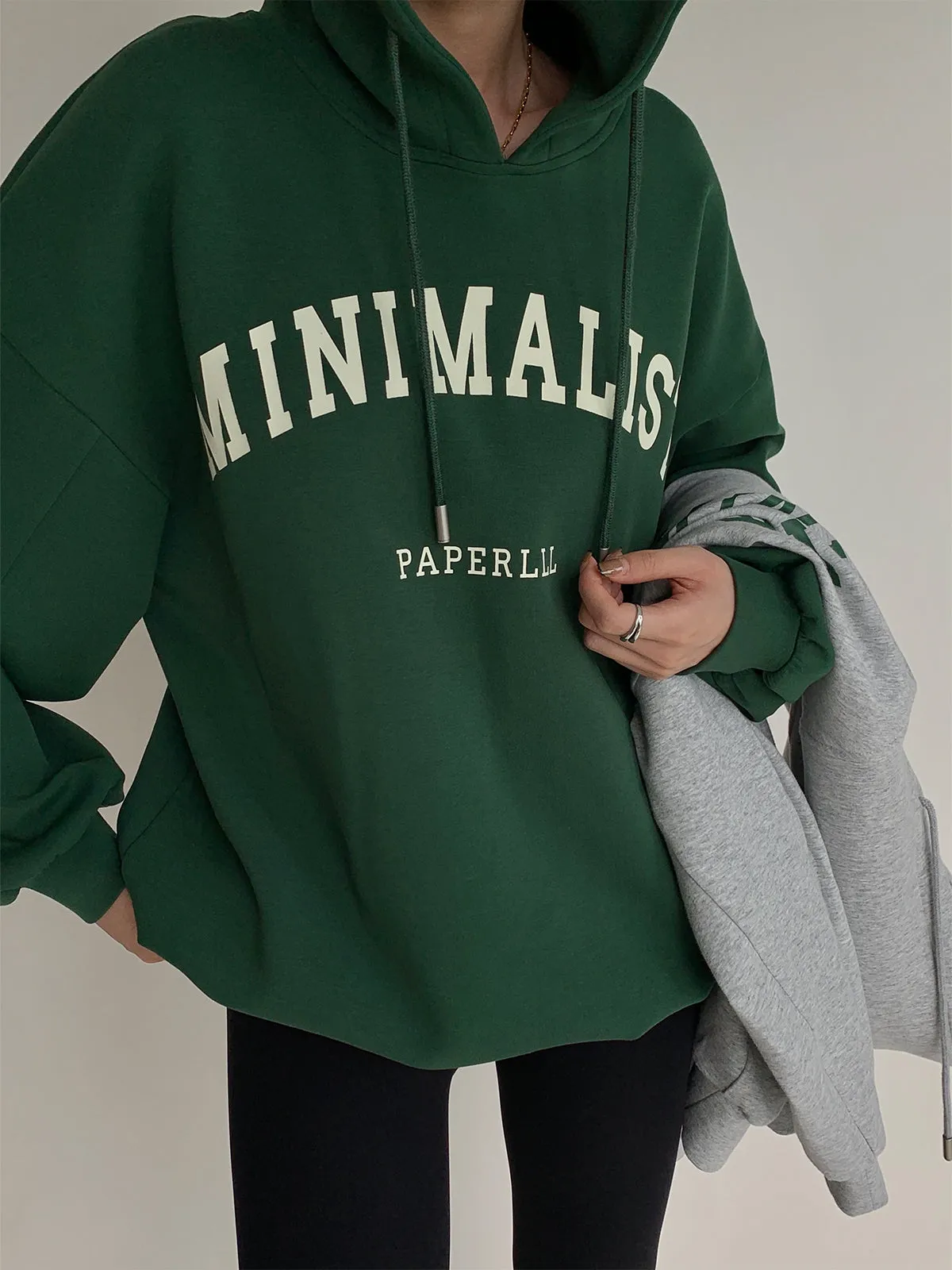 Minimalist Hoodie - Green