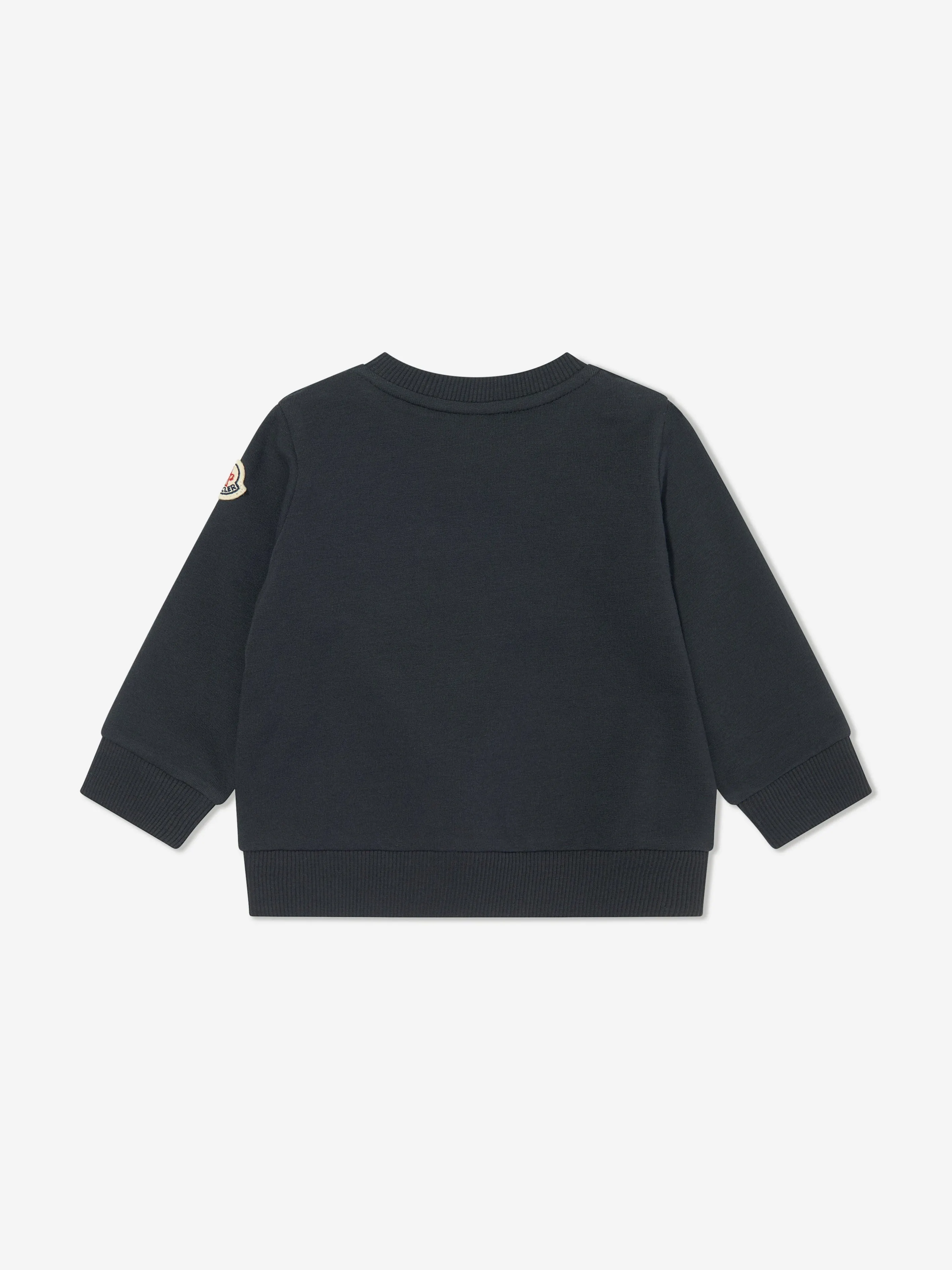 Moncler Enfant Baby Girls Logo Sweatshirt in Navy