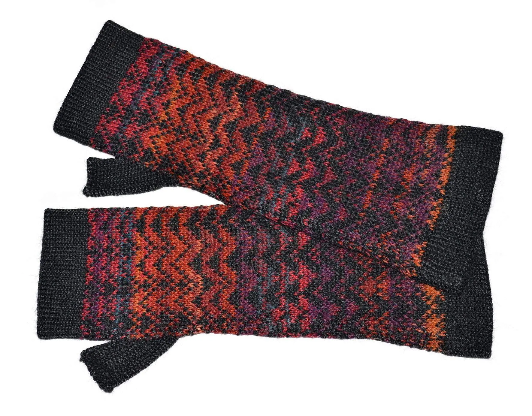 Noelle Women's Alpaca Scarf and Fingerless Glove Set