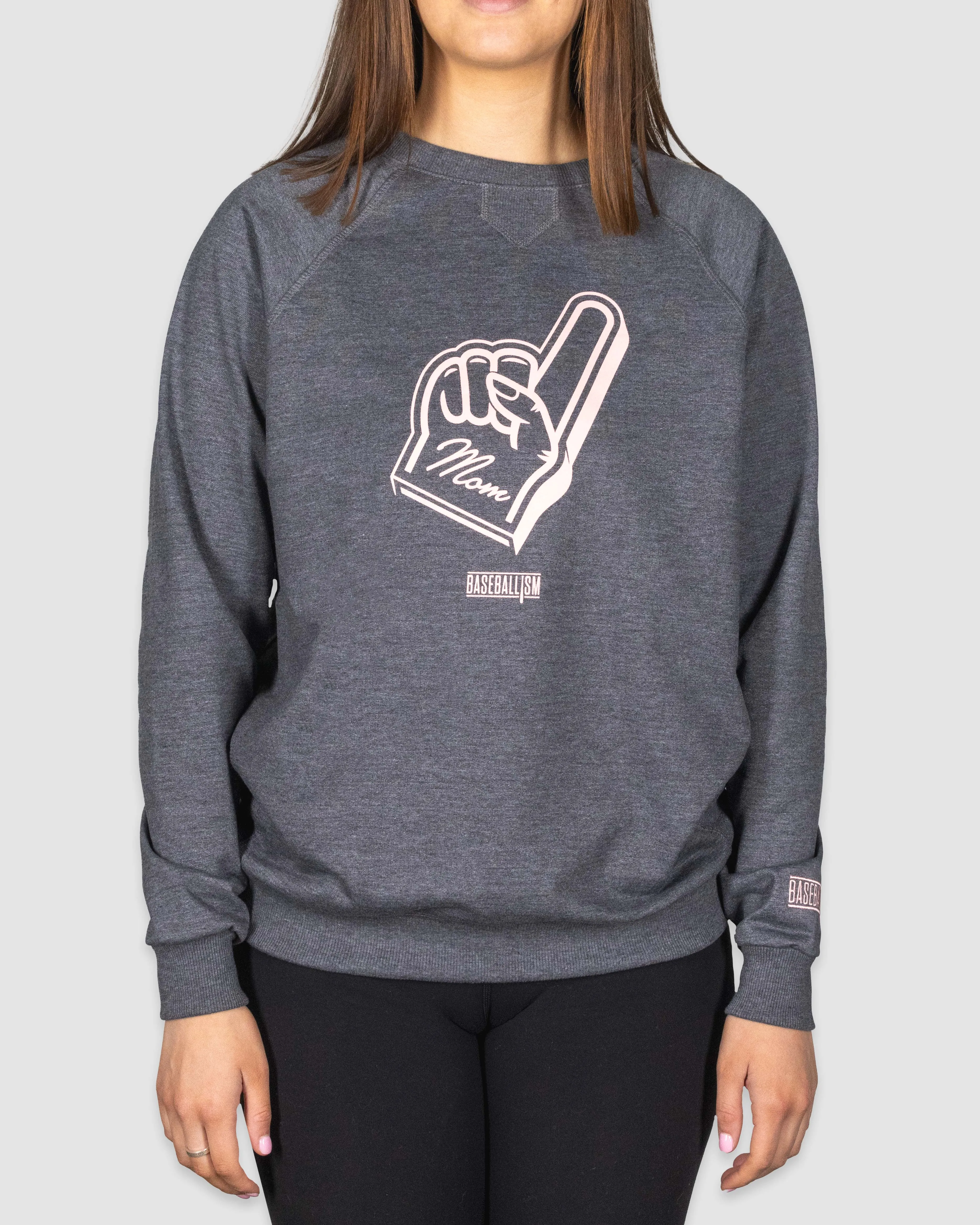 Number One Mom Crew Neck Sweater - Women's