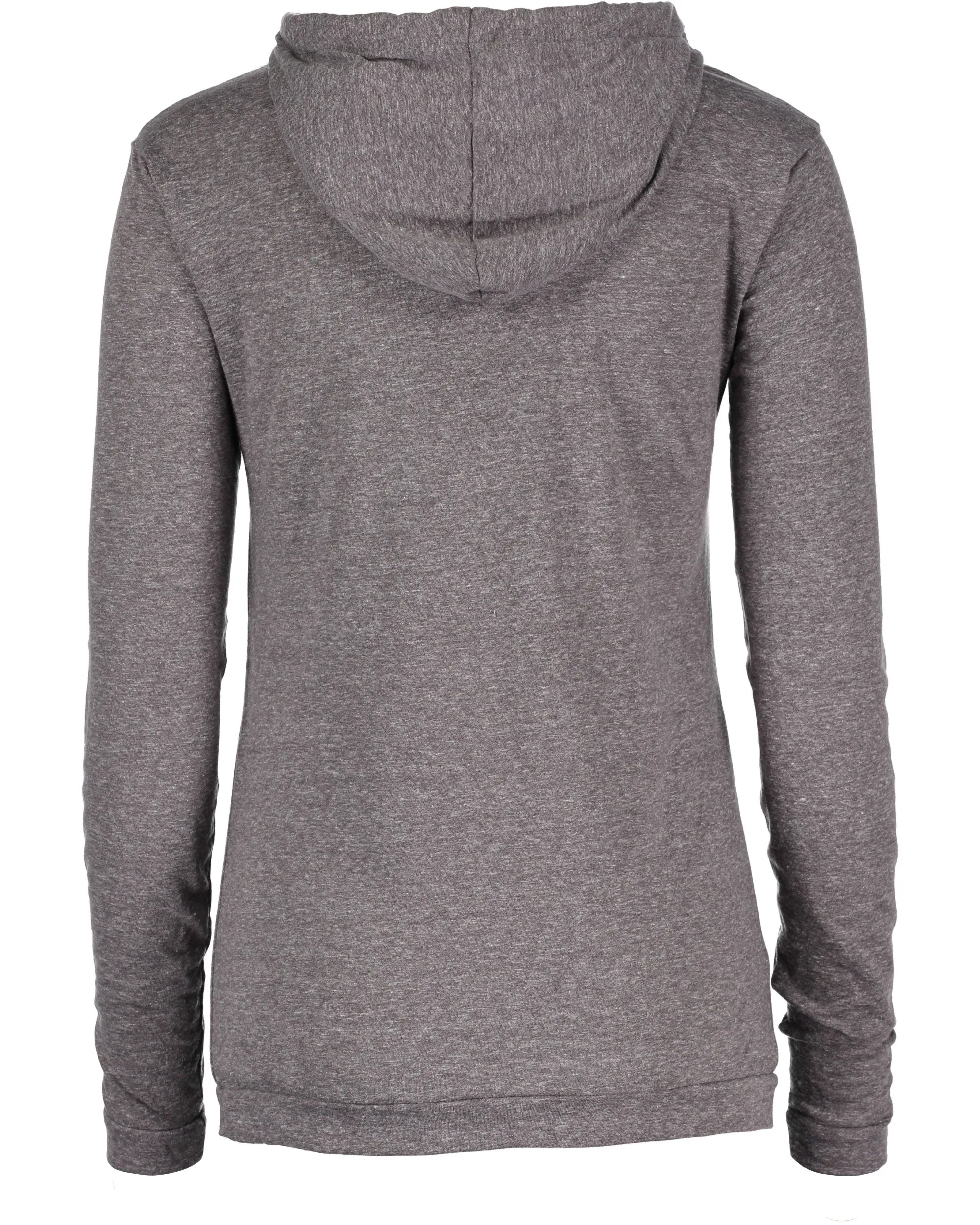 Oasis Mélange Long Sleeve Hooded Shirt - Ladies