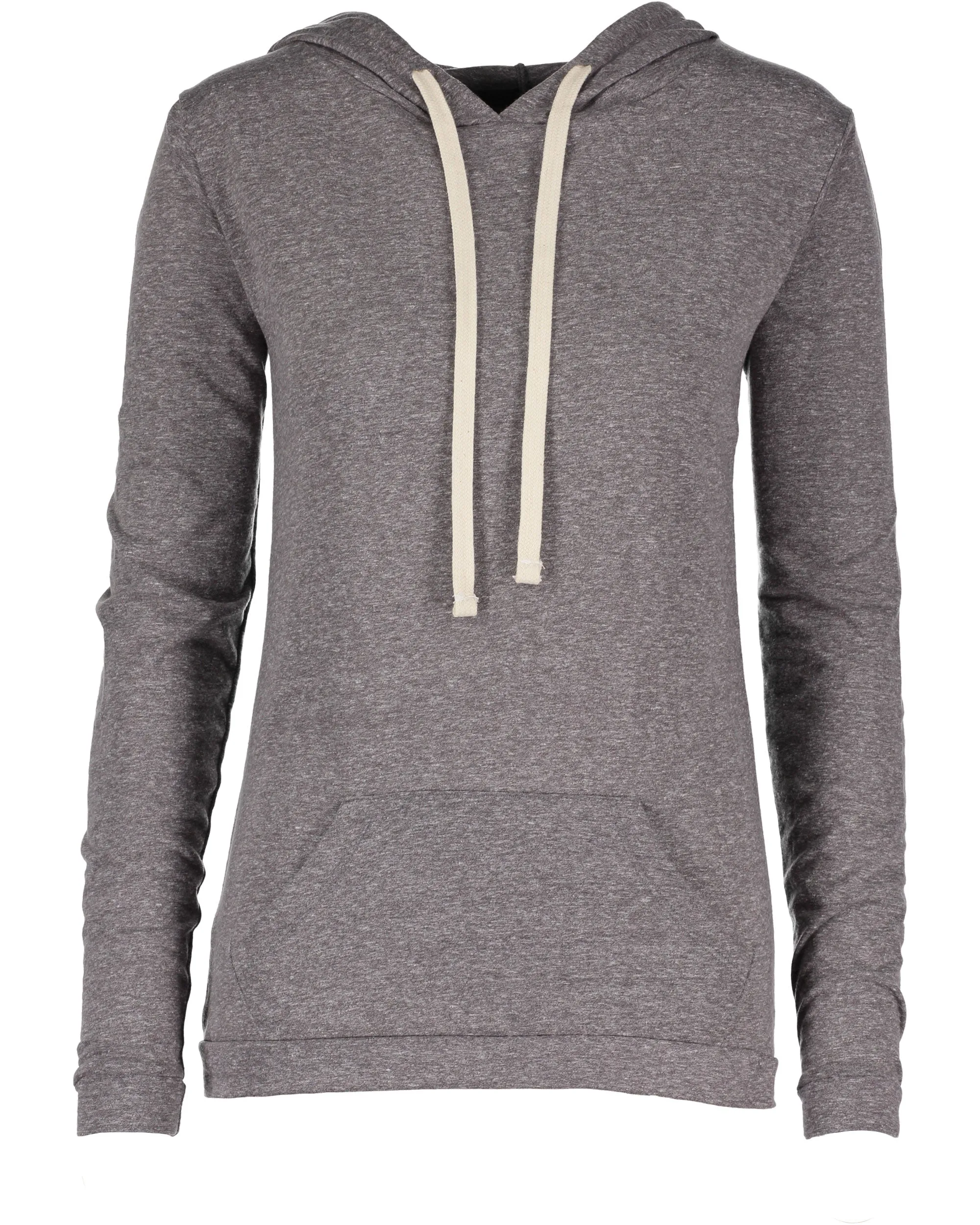 Oasis Mélange Long Sleeve Hooded Shirt - Ladies