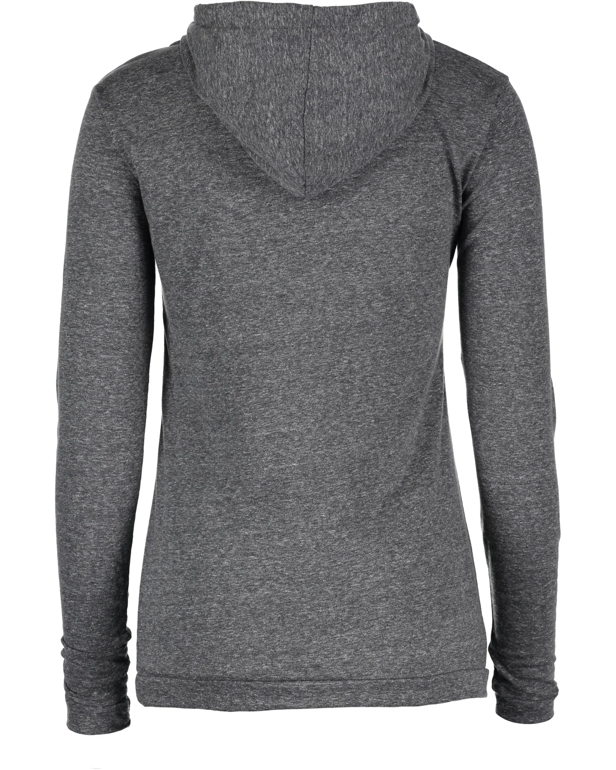 Oasis Mélange Long Sleeve Hooded Shirt - Ladies