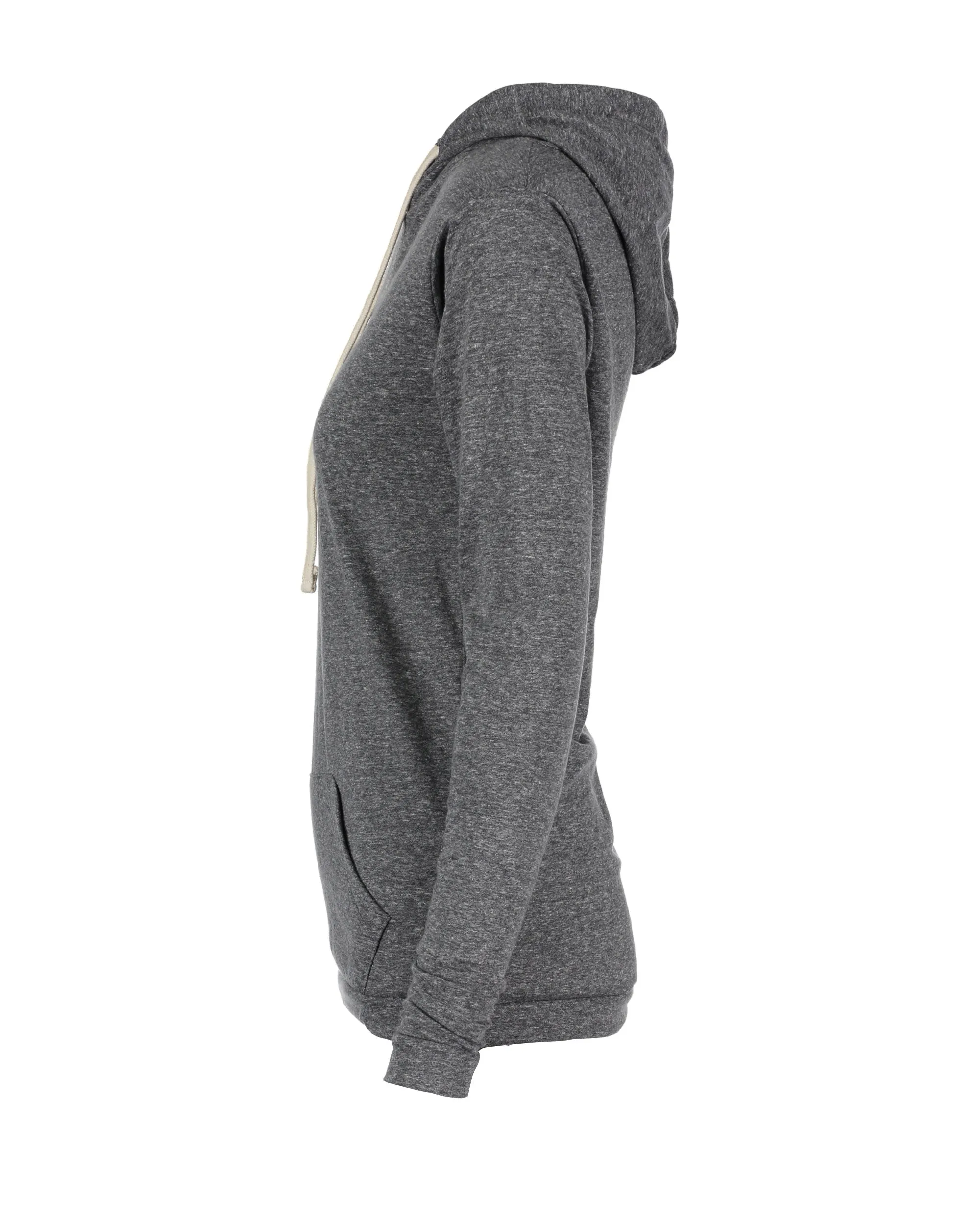 Oasis Mélange Long Sleeve Hooded Shirt - Ladies