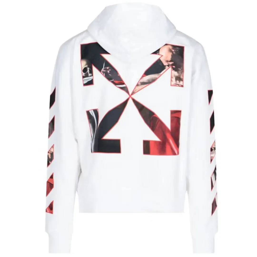 Off-White Caravaggio Oversized White Hoodie