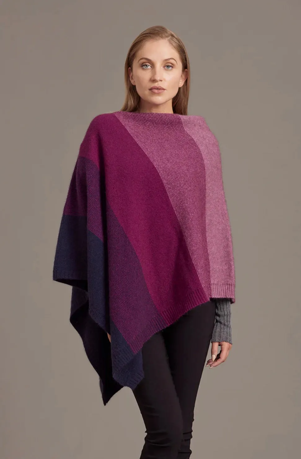 Ombre Poncho