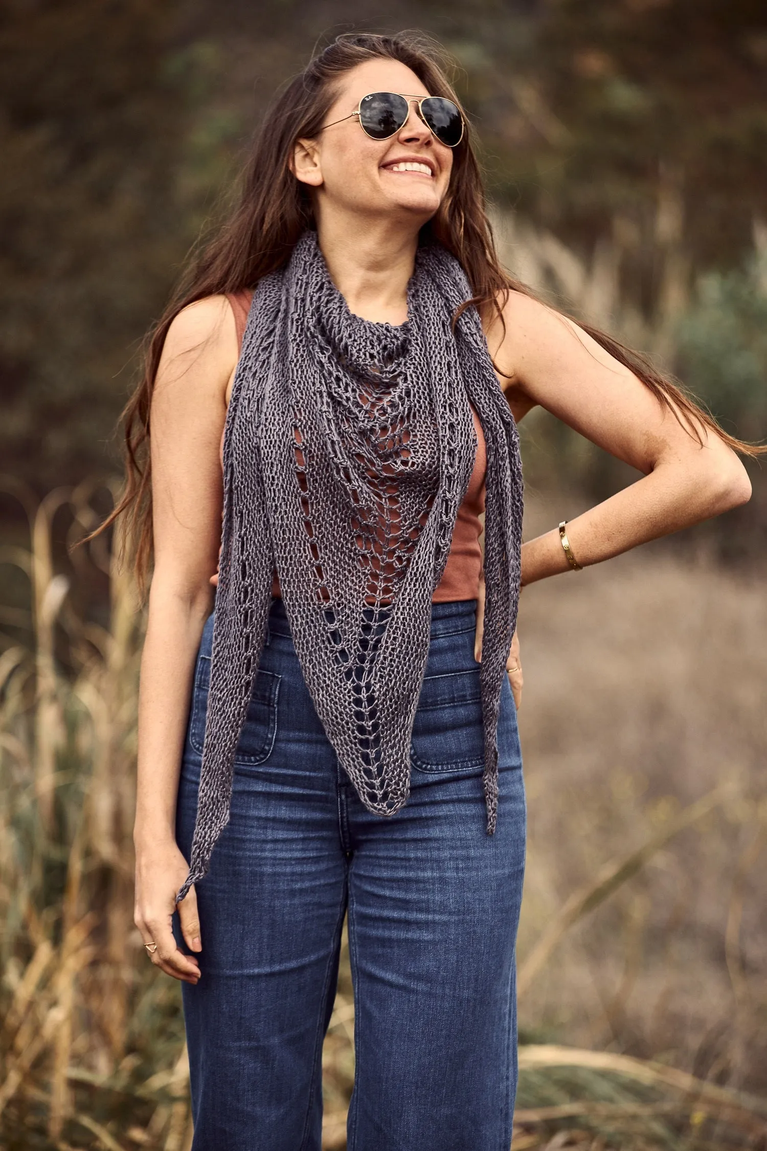 On the Horizon Wrap (Knit)