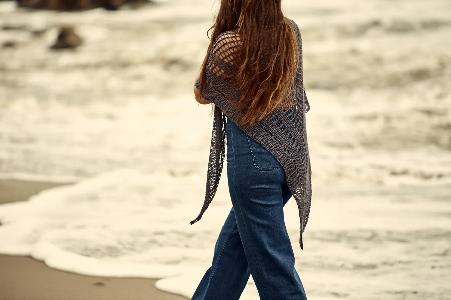 On the Horizon Wrap (Knit)