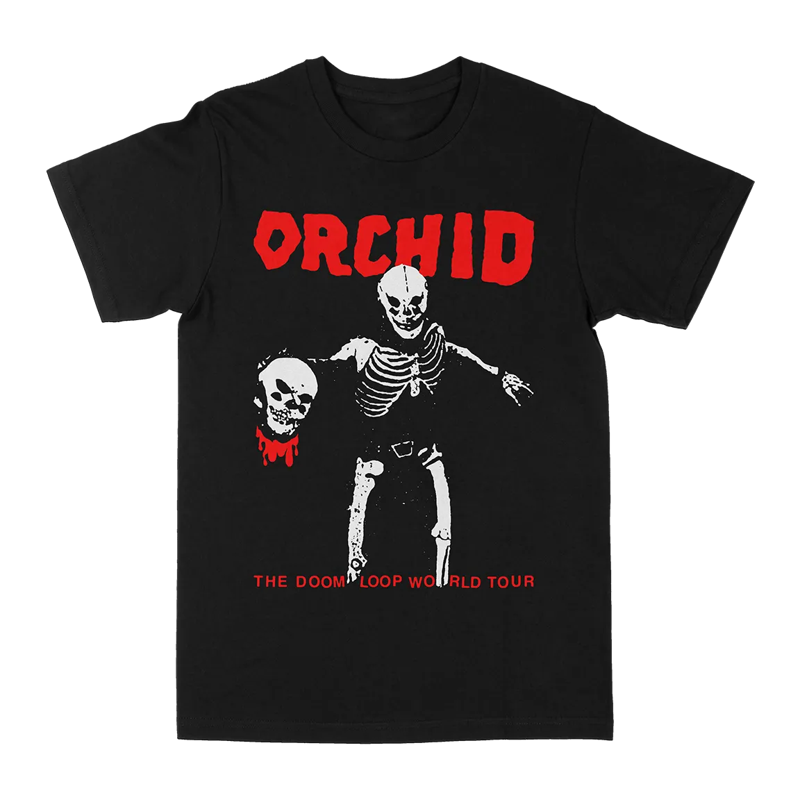 Orchid "Doom Loop" Black T-Shirt