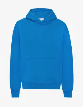 Organic Oversized Hood - Pacific Blue