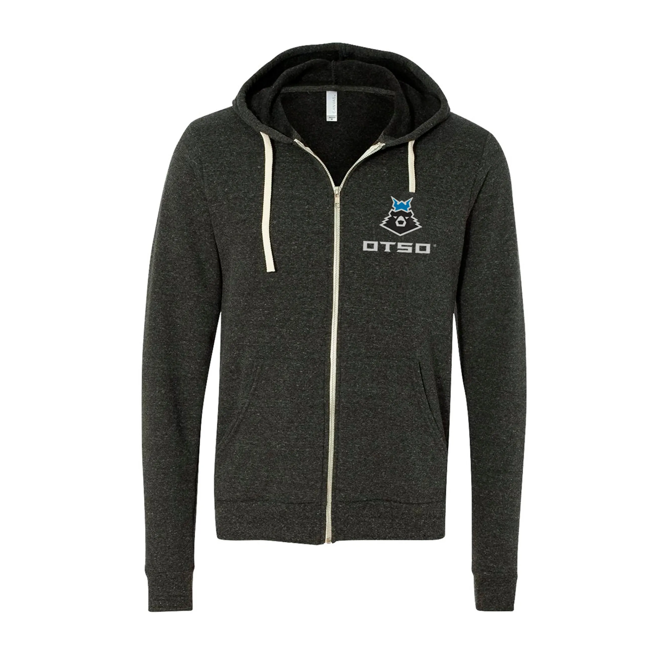 Otso Triblend Sponge Fleece Full-Zip Hoodie