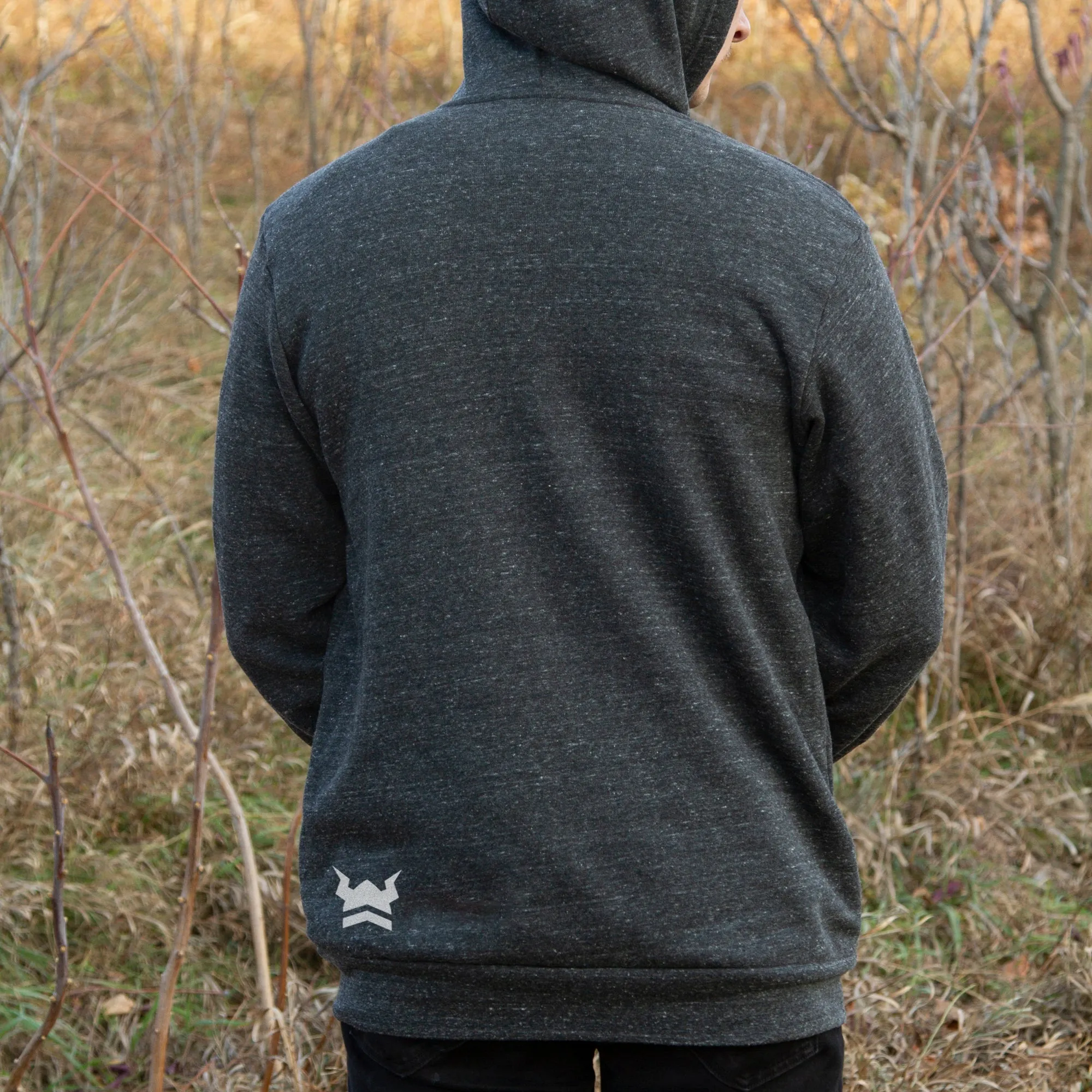 Otso Triblend Sponge Fleece Full-Zip Hoodie