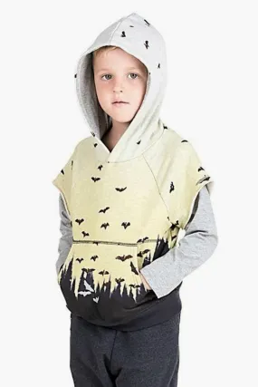 Paper Wings Dusk Flight Boys Hoodie