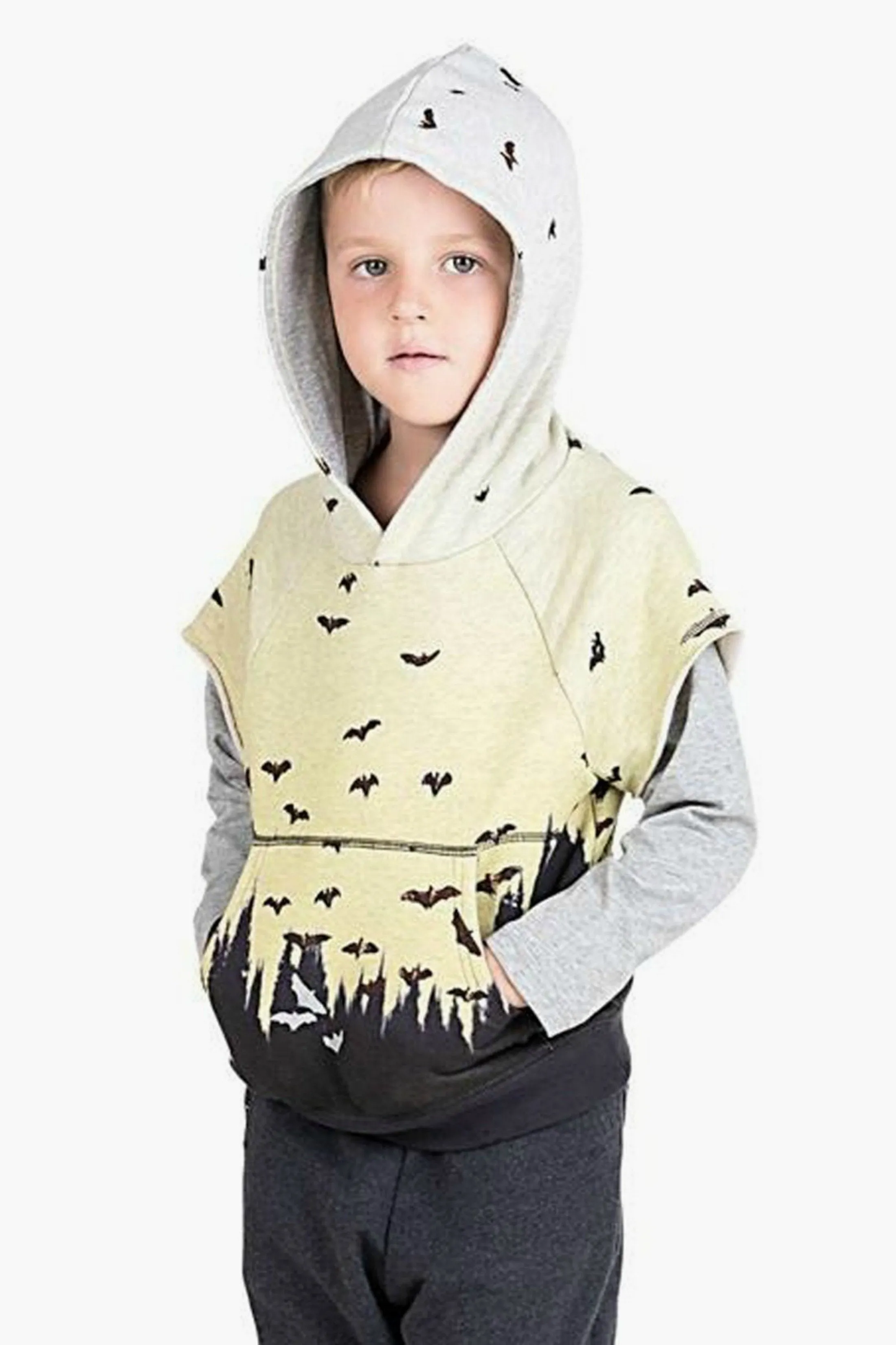 Paper Wings Dusk Flight Boys Hoodie