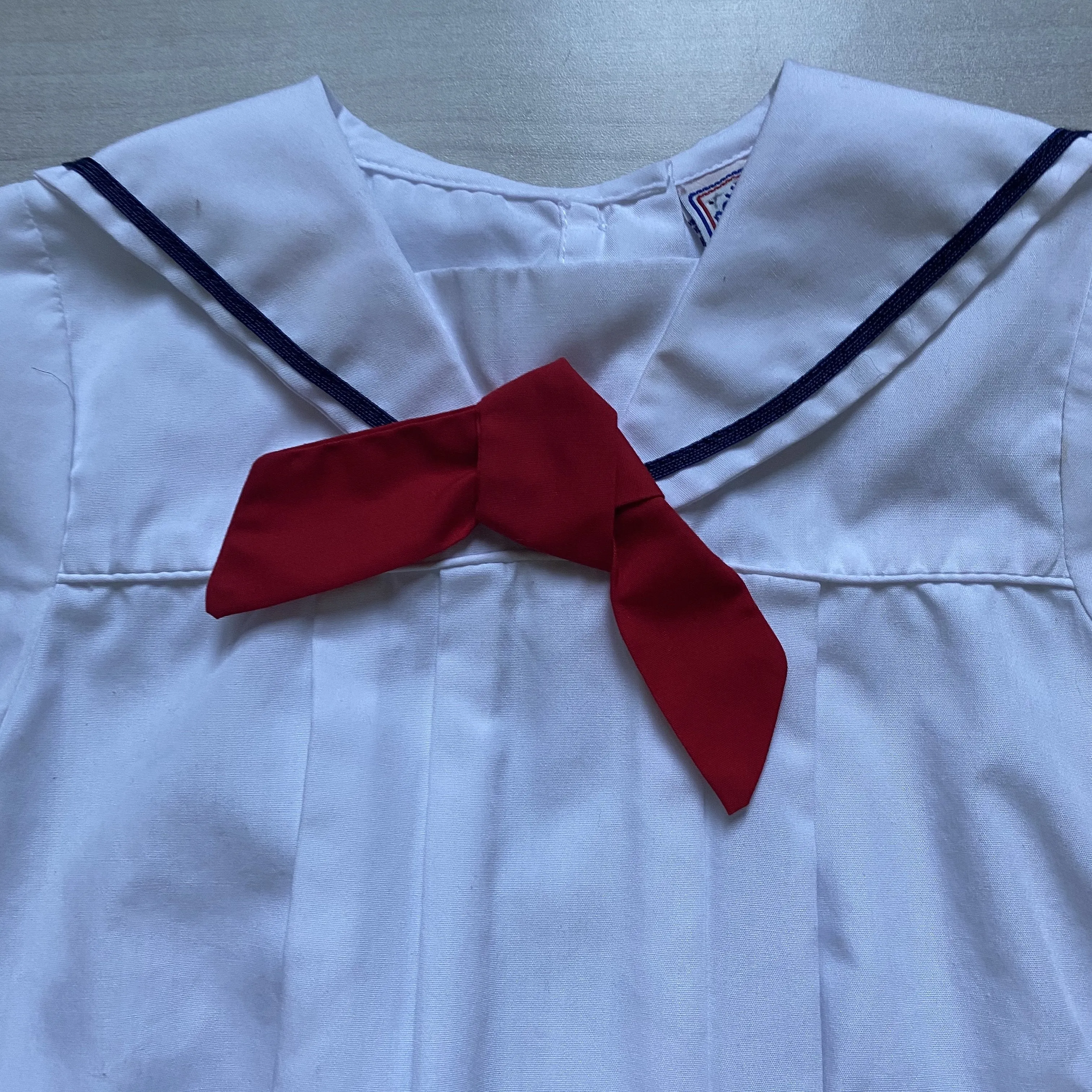 Petit Ami Sailor Bubble Romper