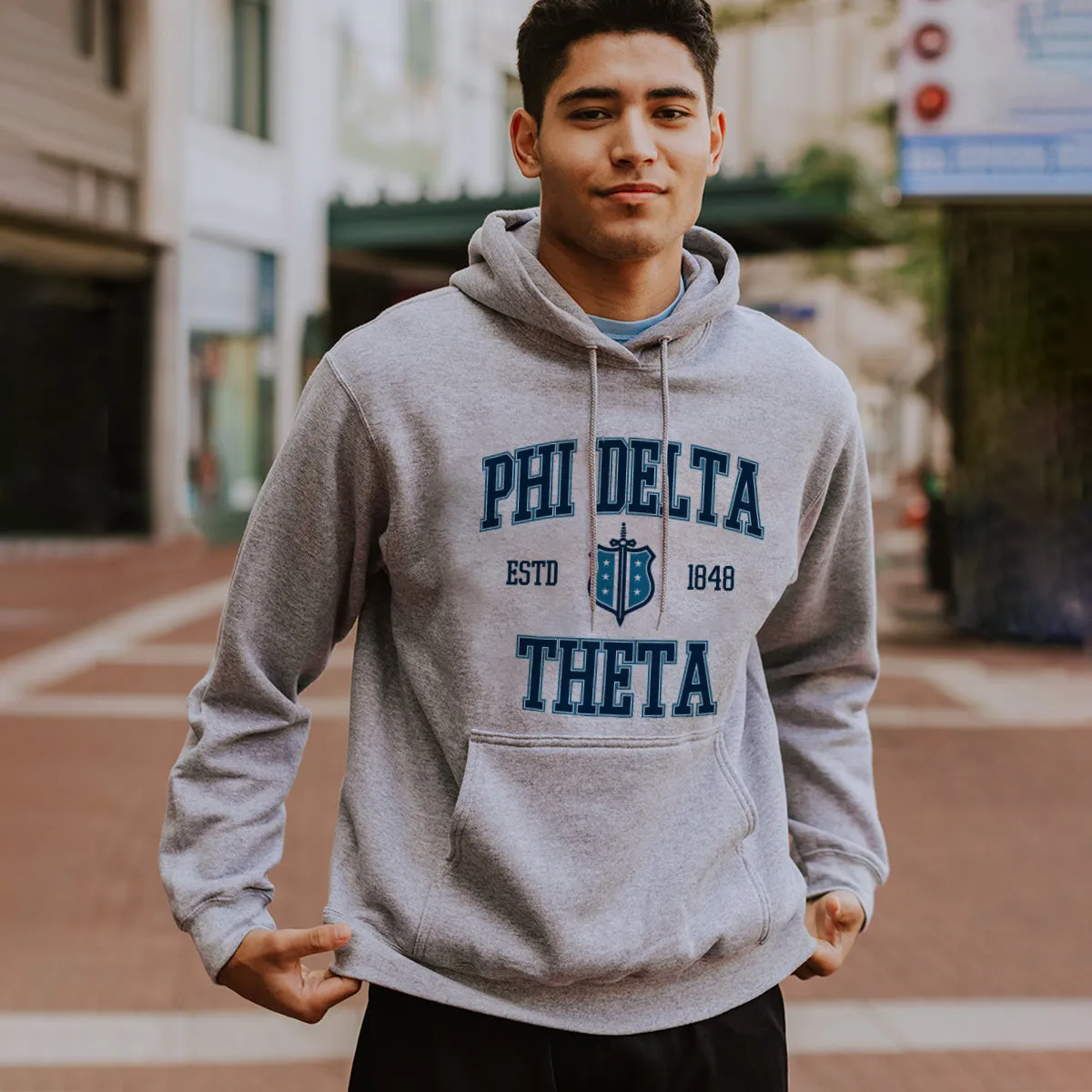 Phi Delt Classic Crest Hoodie