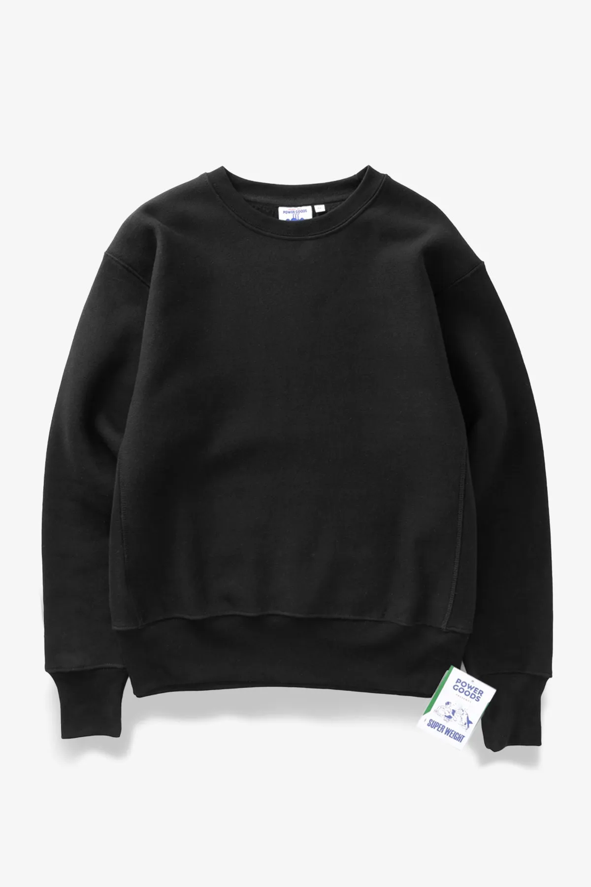 Power Goods - Super Weight Crewneck - Black