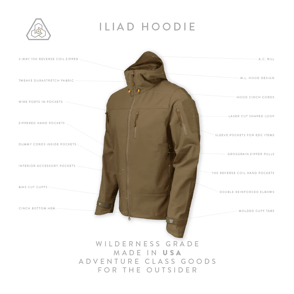 Prometheus Design Werx | Iliad Field Jacket - DAE - Dark Arid Earth