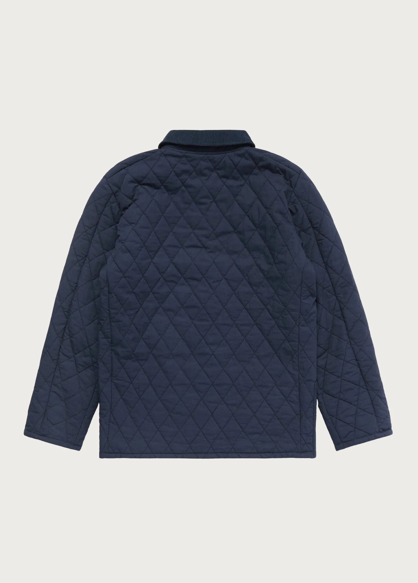 Quilted Jacket | Navy