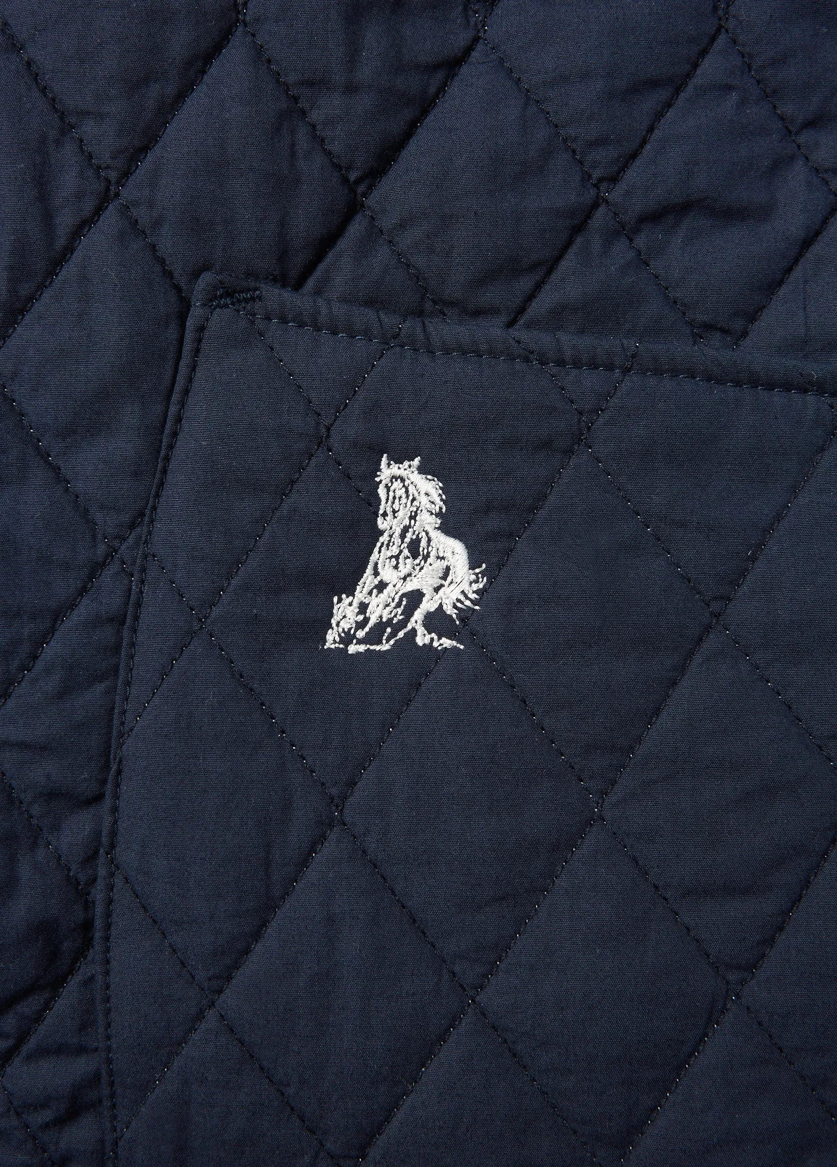 Quilted Jacket | Navy