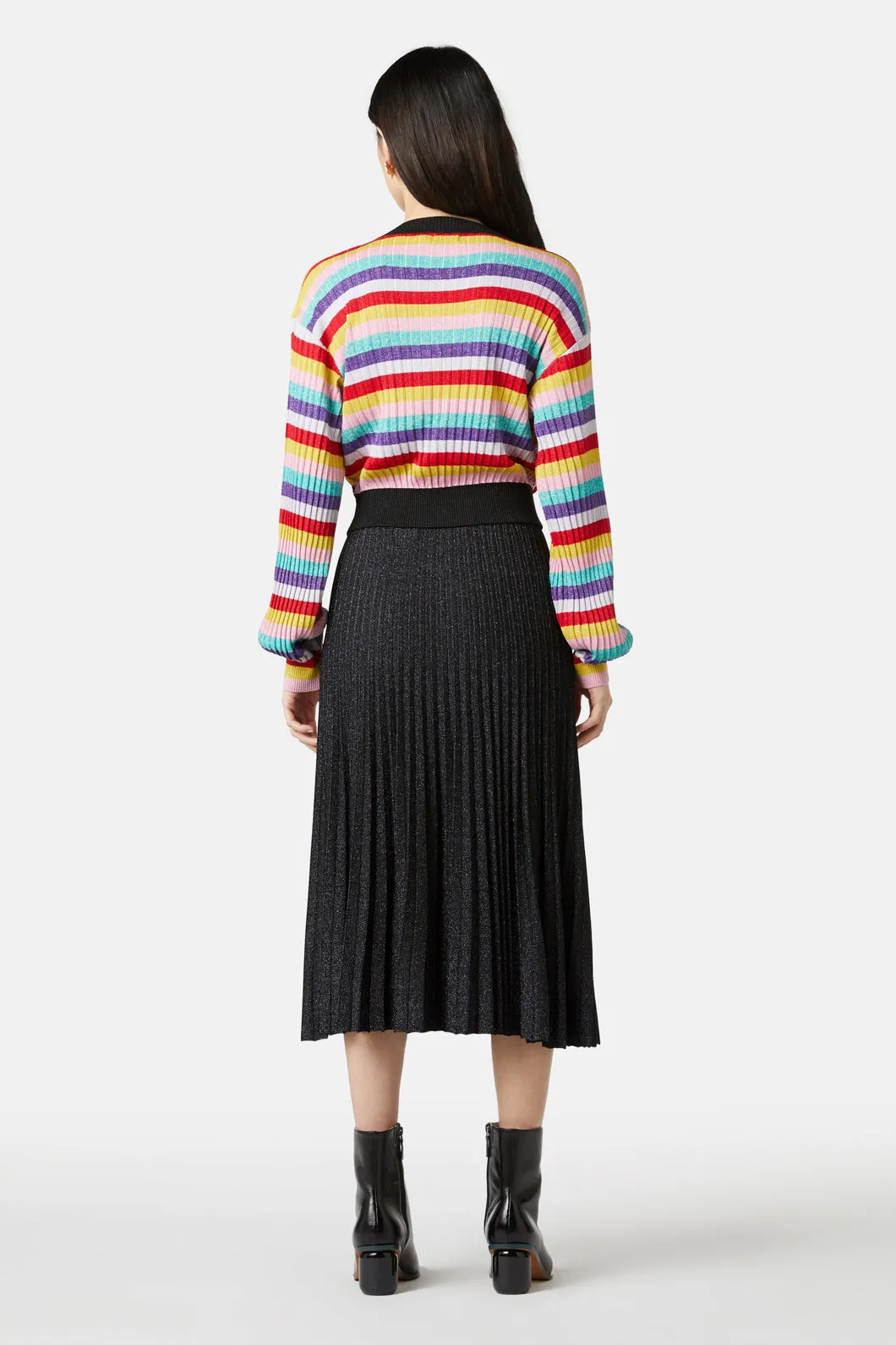 Rainbow Lurex Knit Top