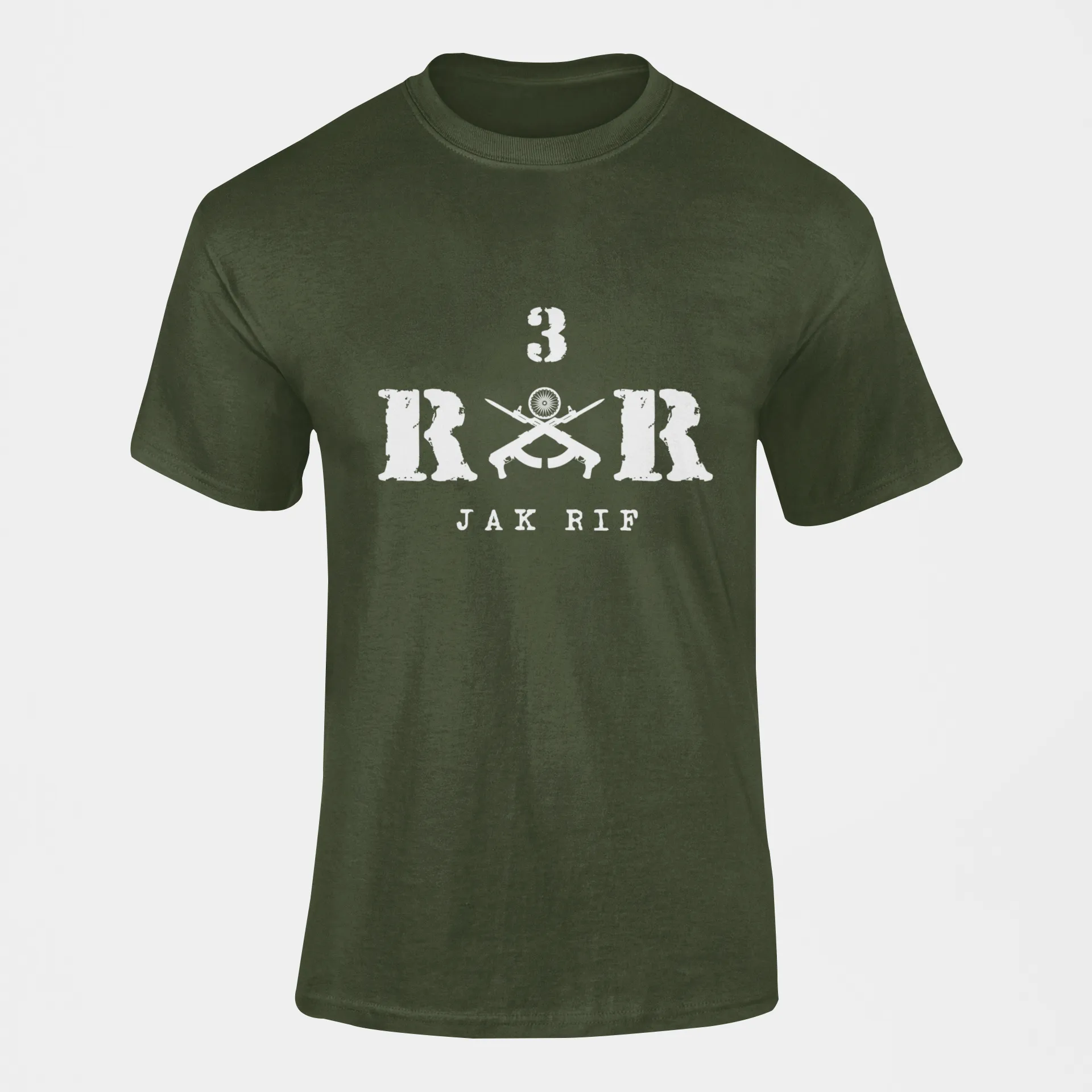 Rashtriya Rifles T-shirt - 3 RR Jak Rif (Men)