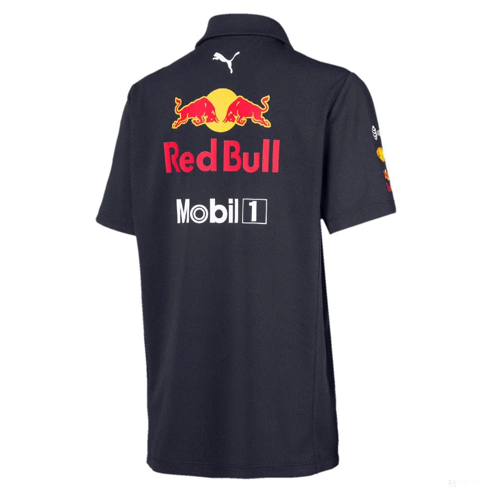 Red Bull Kids Polo, Puma, Team, Blue, 2019