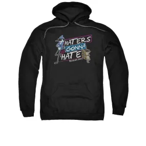 Regular Show Haters Gonna Hate Adult Black Hoodie