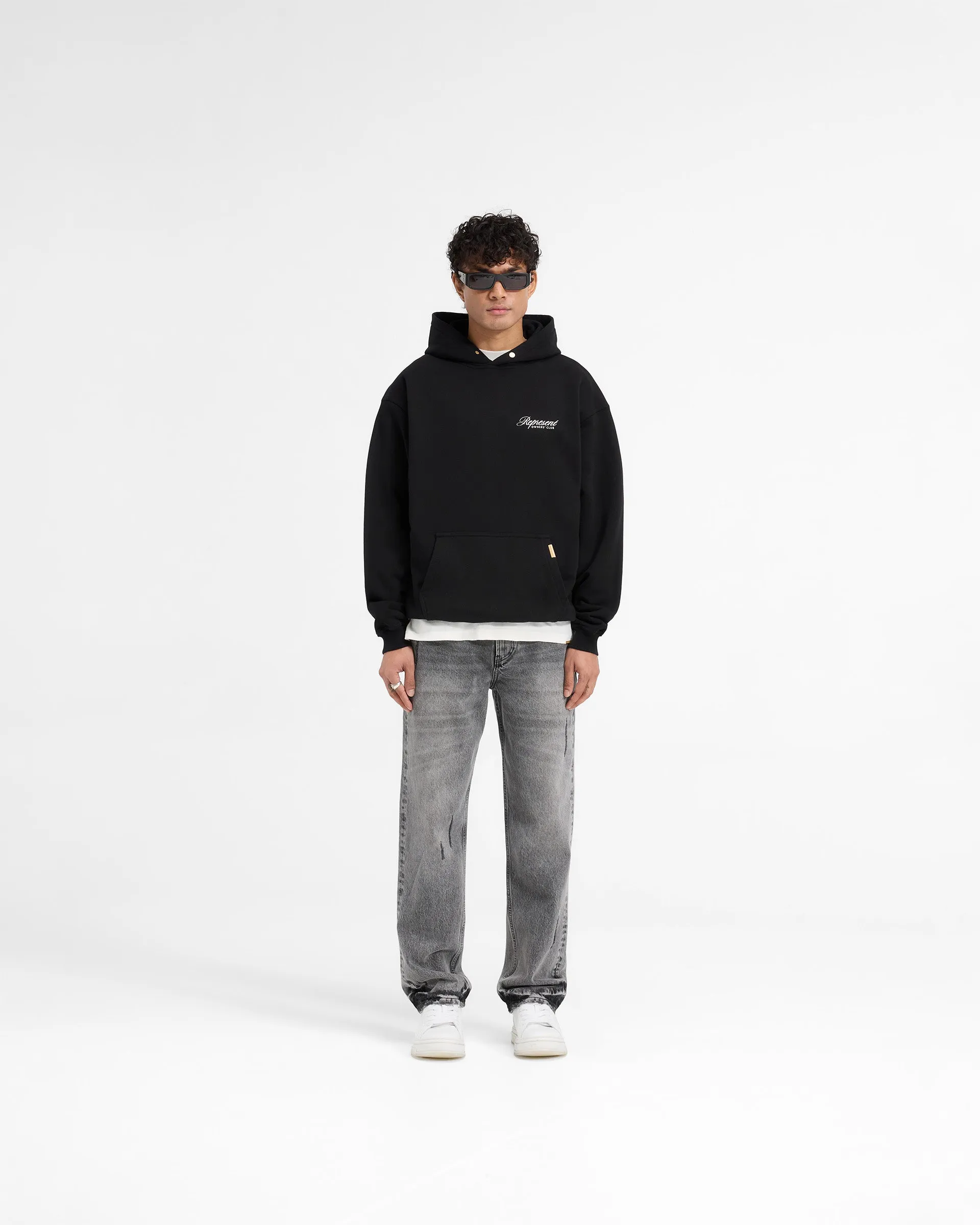 Represent X Harrods Bear Owners Club Hoodie - Jet Black