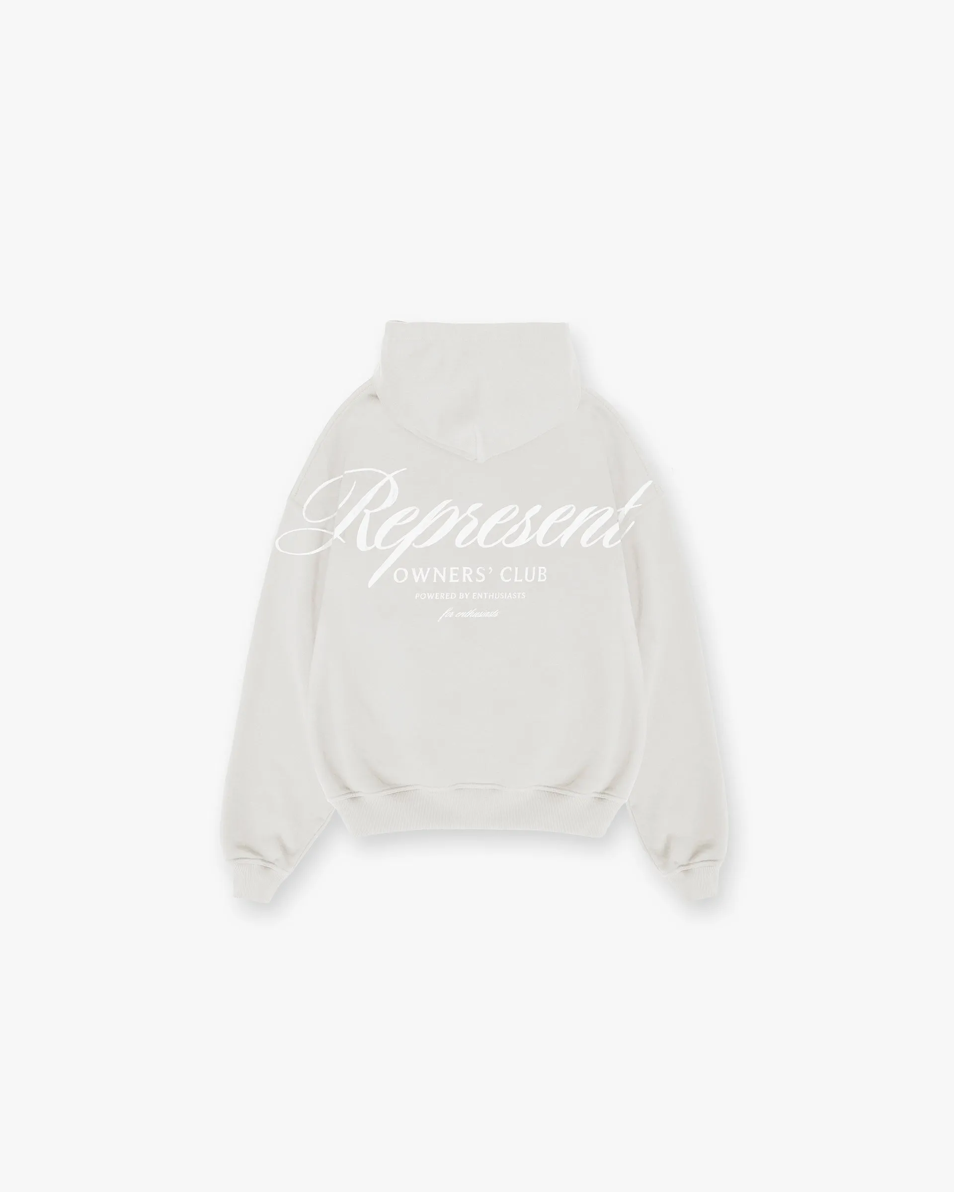 Represent X Ounass Owners Club Script Hoodie - Rock