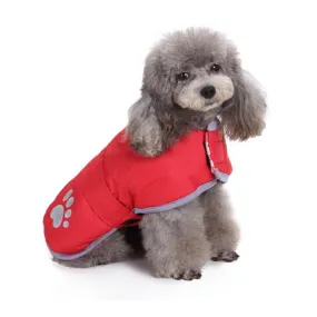 Reversible Safety Reflective Winter Vest For Small Dogs