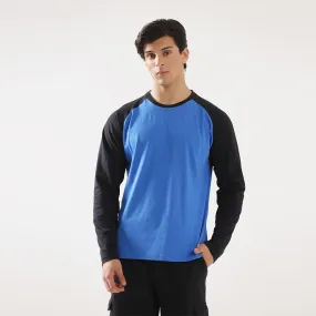 Royal Black Relax Fit Raglan