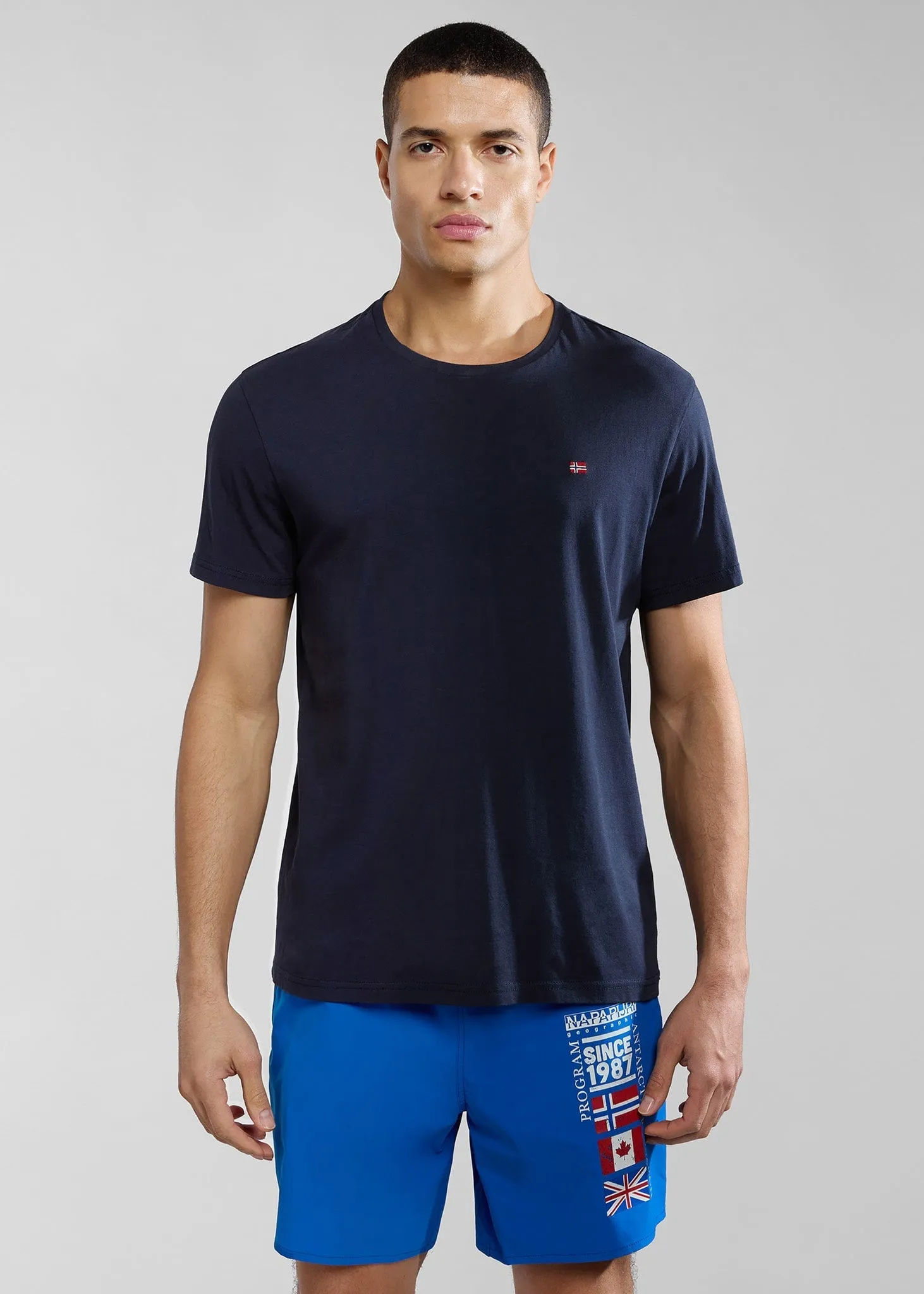 Salis ss sum t-shirt - blue marine