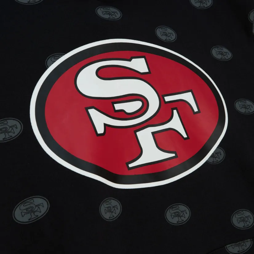 San Francisco 49ers AOP Fleece Hood