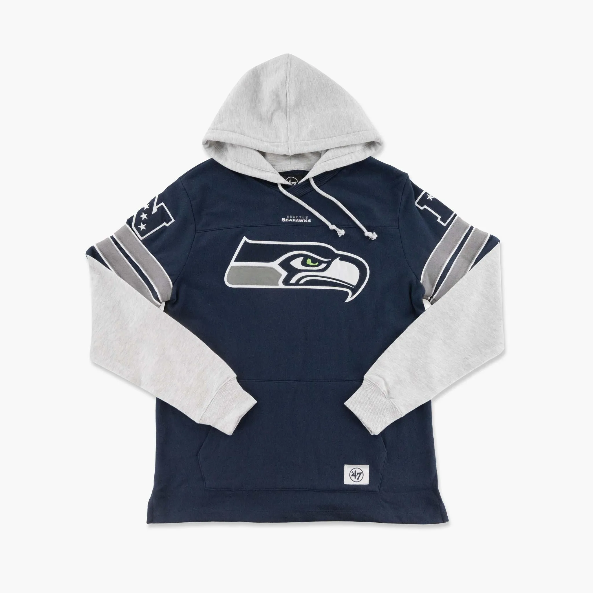 Seattle Seahawks Navy Blitz Hoodie