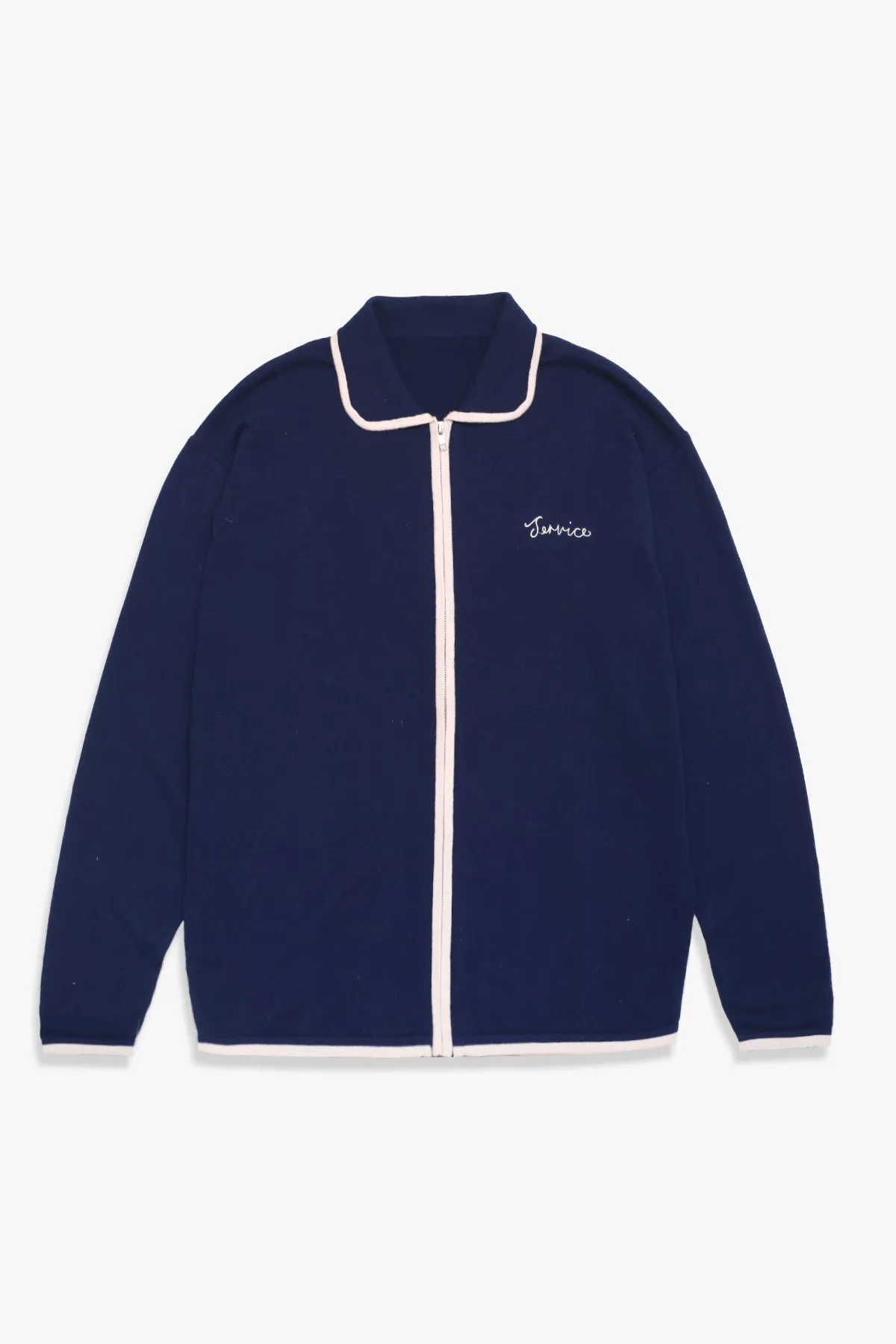 Service Works - Knitted Script Shirt - Navy