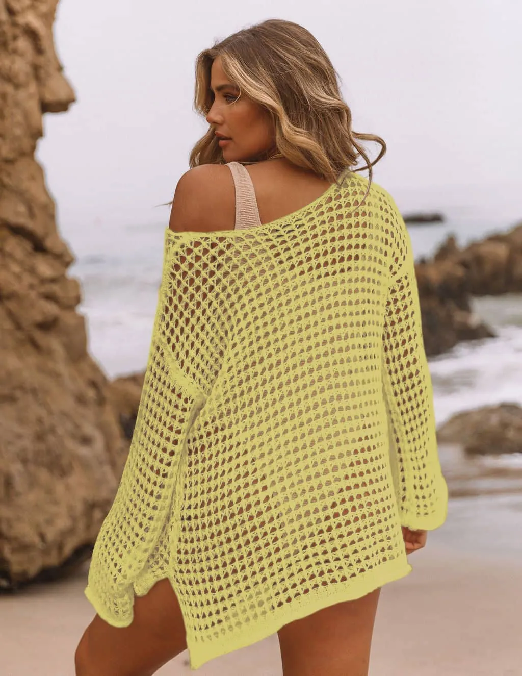 Sexy Knit Crochet Beach Skirt