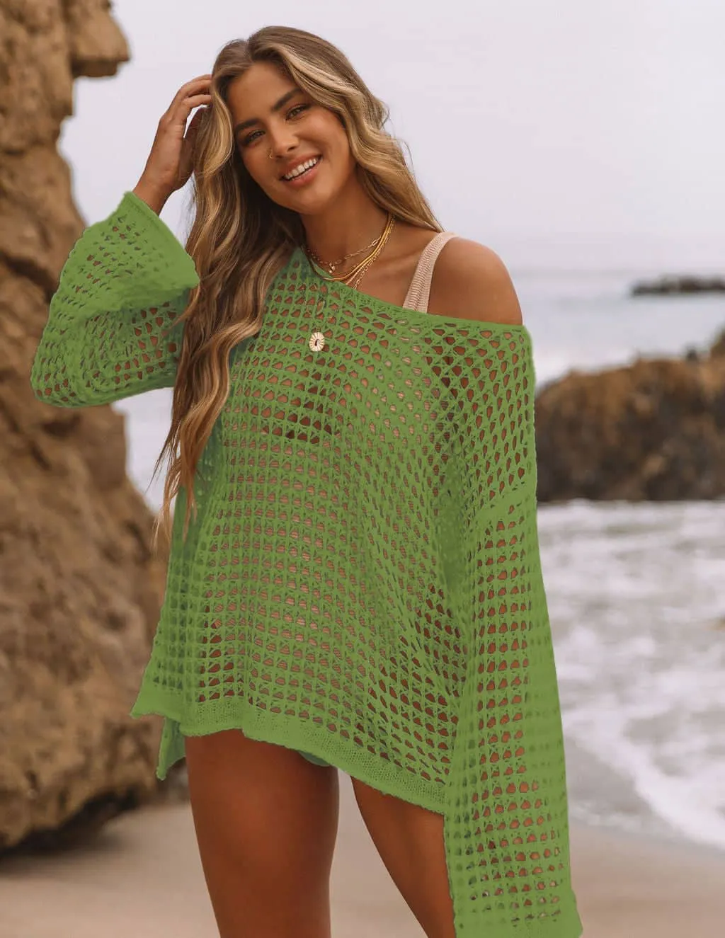 Sexy Knit Crochet Beach Skirt